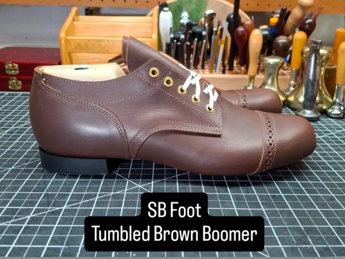 Photo by prospect_joe on March 14, 2025 of the New River Boot Quade in Sb Foot Brown Tumbled Boomer.
