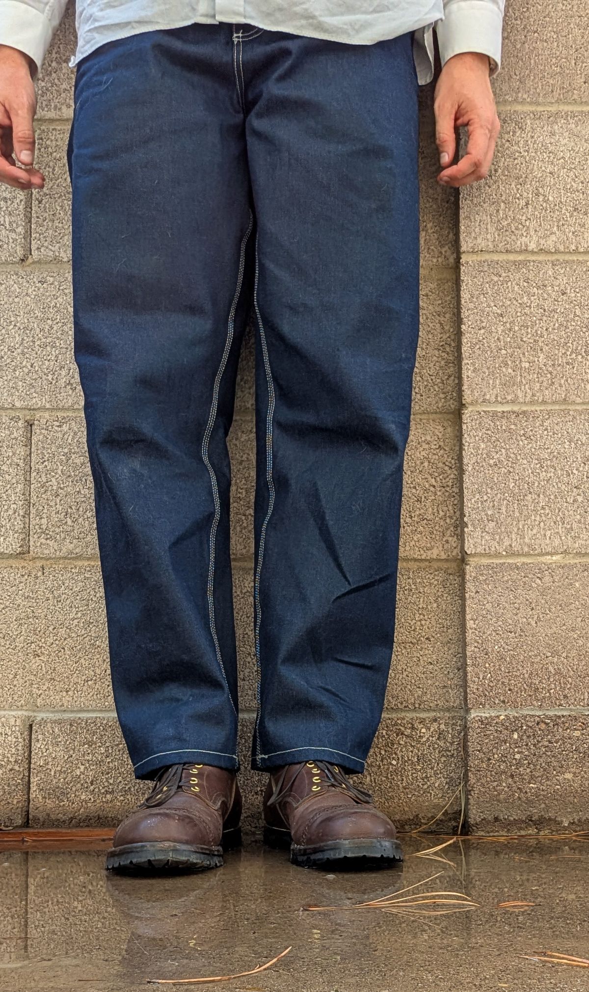 Photo by prospect_joe on August 27, 2025 of the New River Boot Quade in Sb Foot Brown Tumbled Boomer.