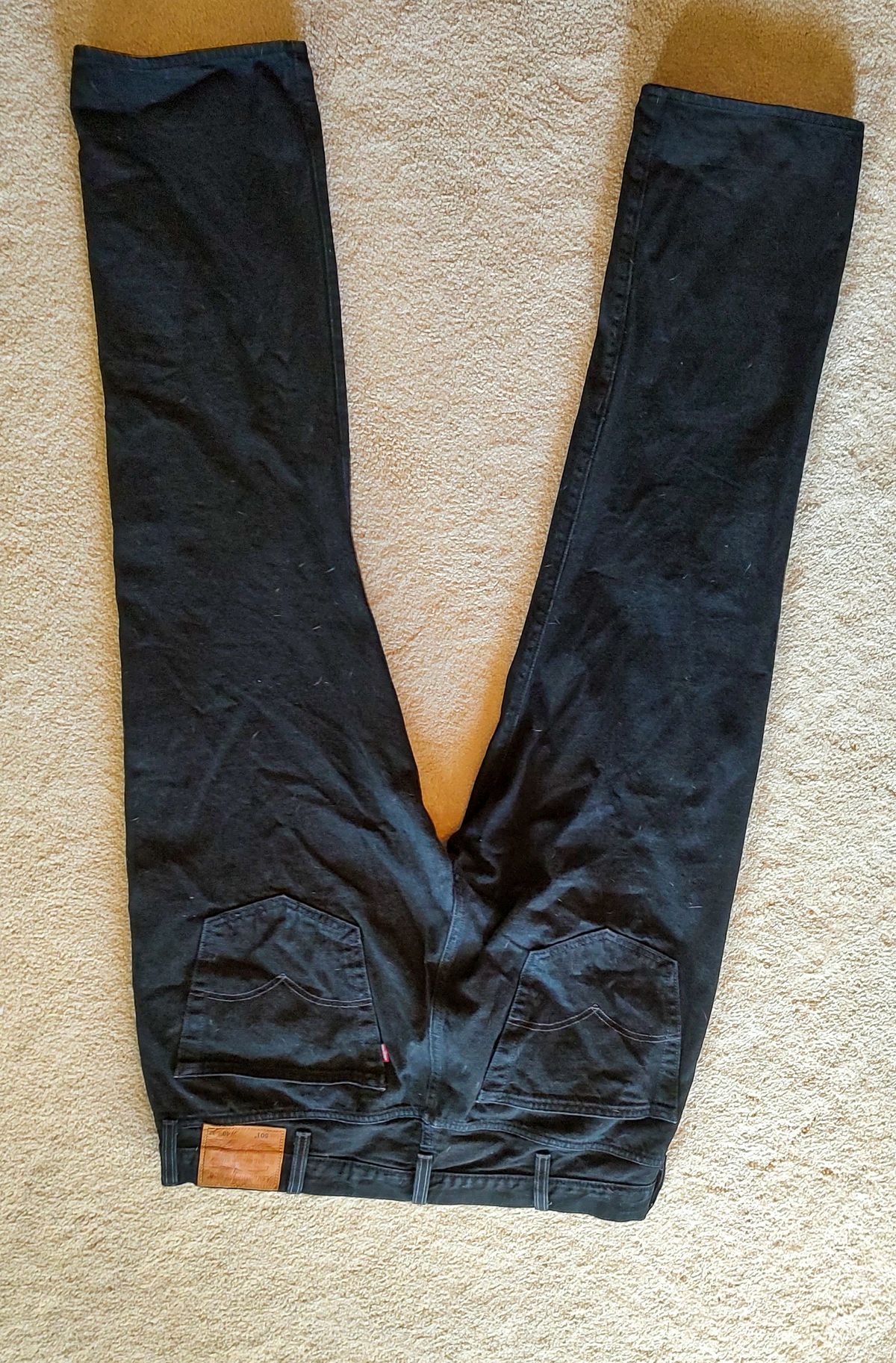 Photo by prospect_joe on December 21, 2023 of the Levi's 501 in Unknown Material.