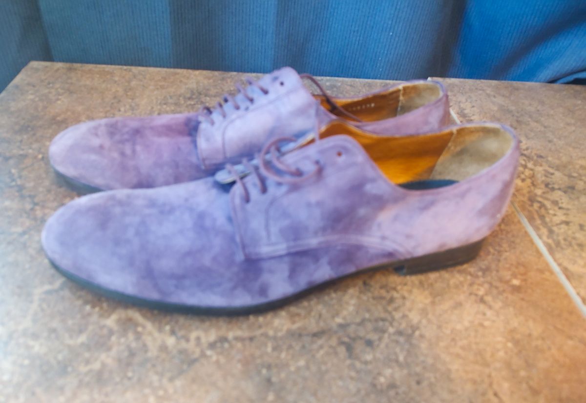 Photo by prospect_joe on May 29, 2024 of the Paul Smith Unknown Model in Purple Suede.