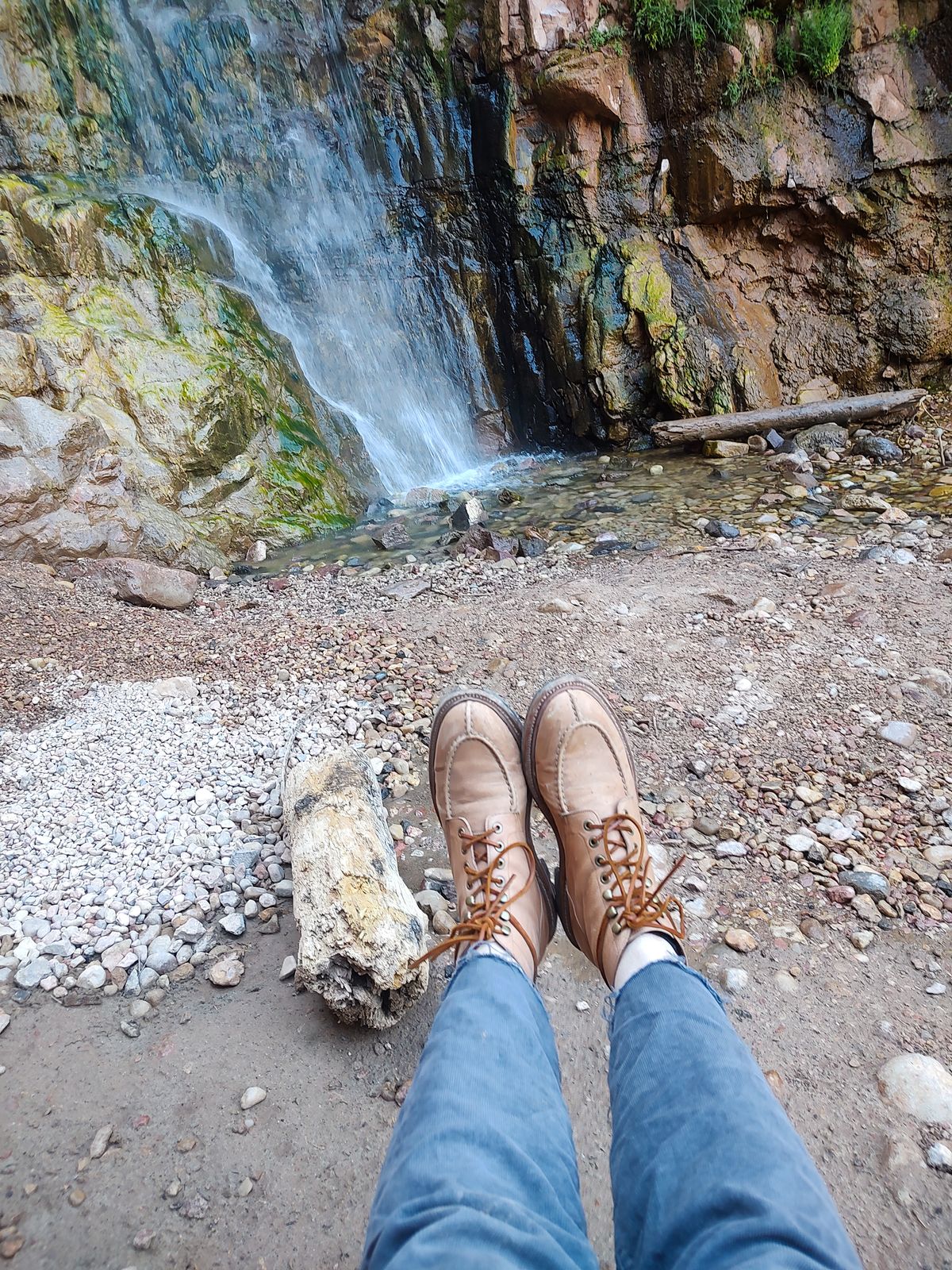 Photo by prospect_joe on July 27, 2023 of the Grant Stone Ottawa Boot in Incas Natural Kangaroo.