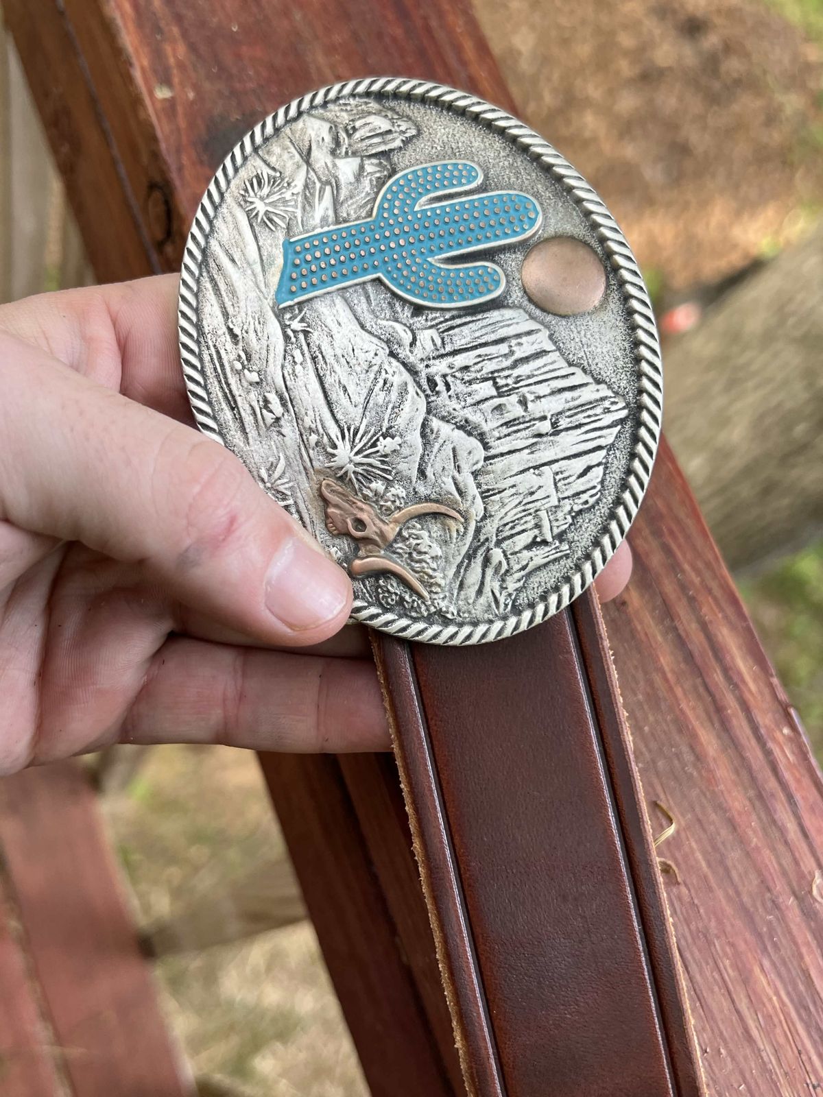 Photo by prospect_joe on April 24, 2026 of the Harker Leatherworks Holdfast Belt in rjf English Bridle.