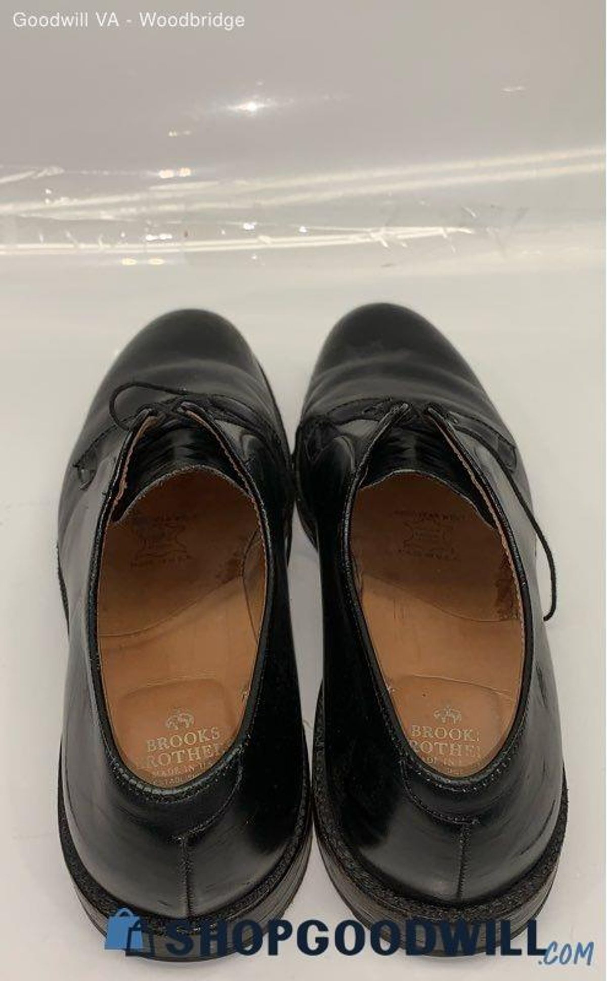 Photo by prospect_joe on March 4, 2025 of the Alden 00069 Black Calfskin Plain Toe Blucher in Black Calfskin.
