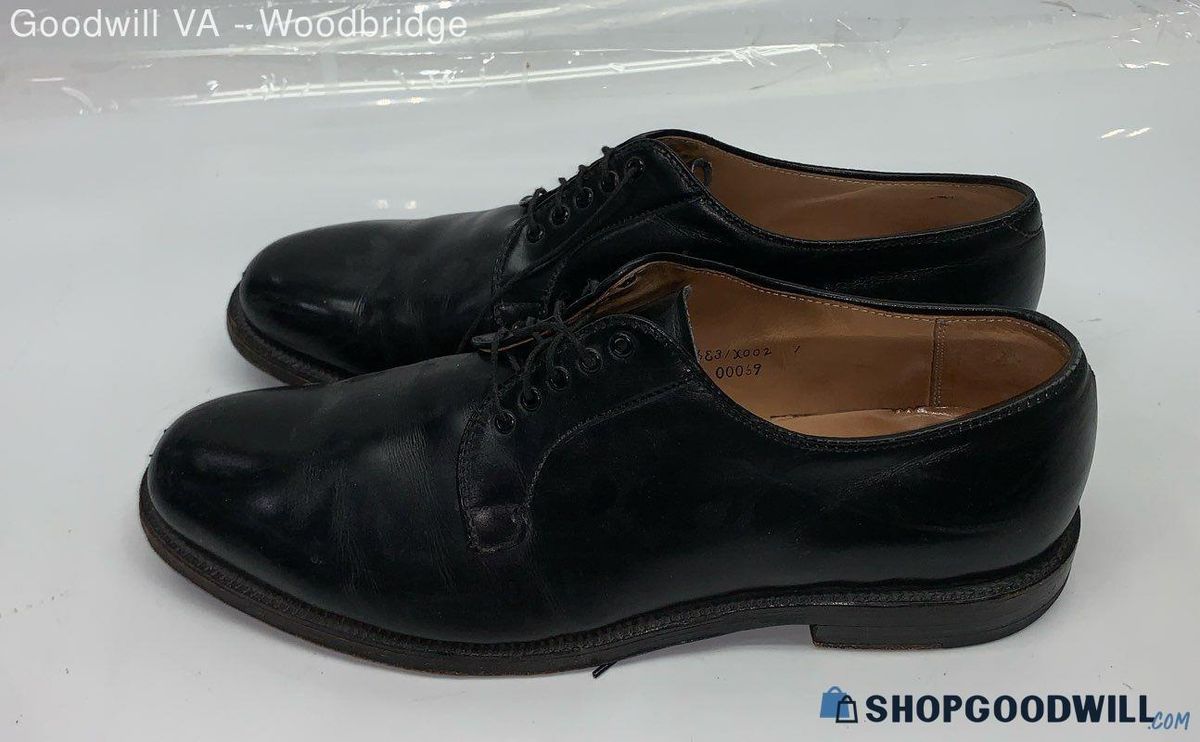Photo by prospect_joe on March 4, 2025 of the Alden 00069 Black Calfskin Plain Toe Blucher in Black Calfskin.