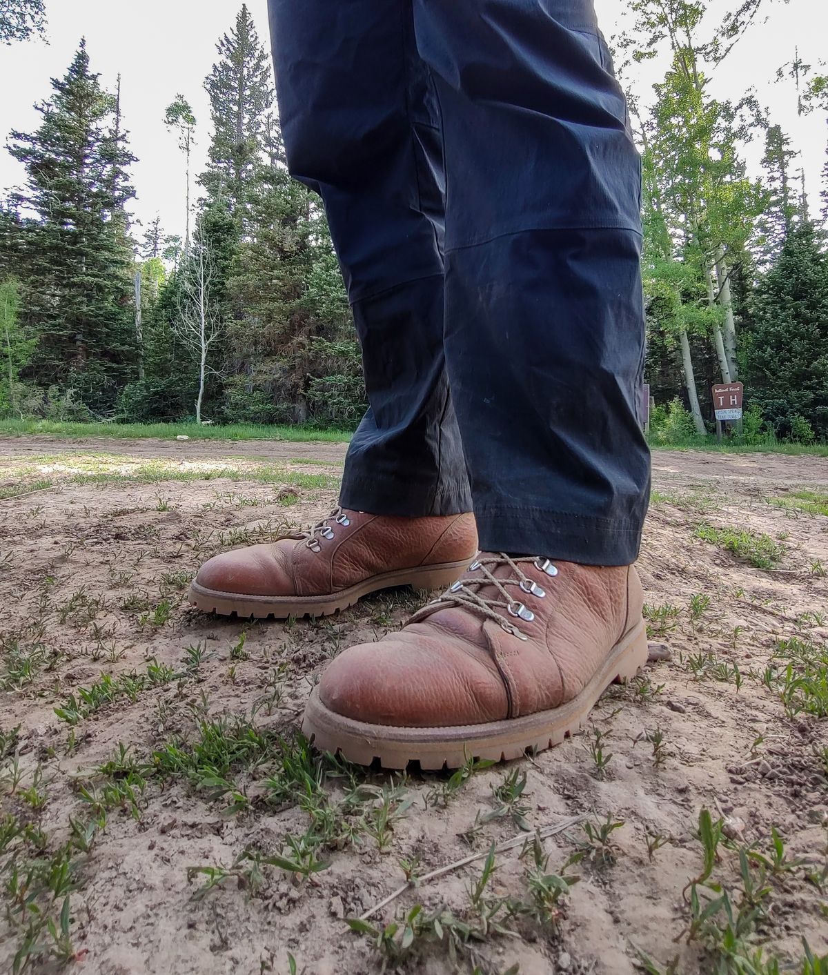 Photo by prospect_joe on June 19, 2024 of the Enzo Bonafe 3853 in Horween Natural Bison.