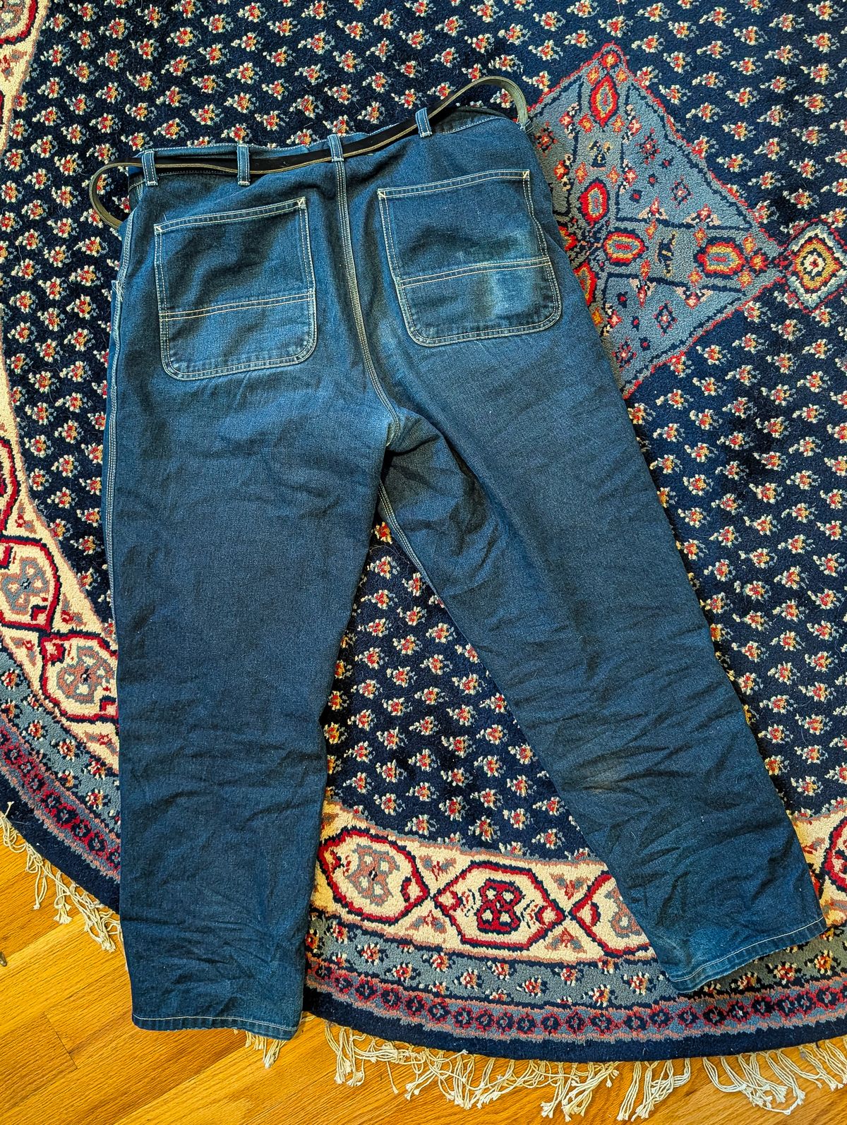 Photo by prospect_joe on November 28, 2025 of the Carhartt Simple Pant in 11.25 oz Norco Rigid denim.