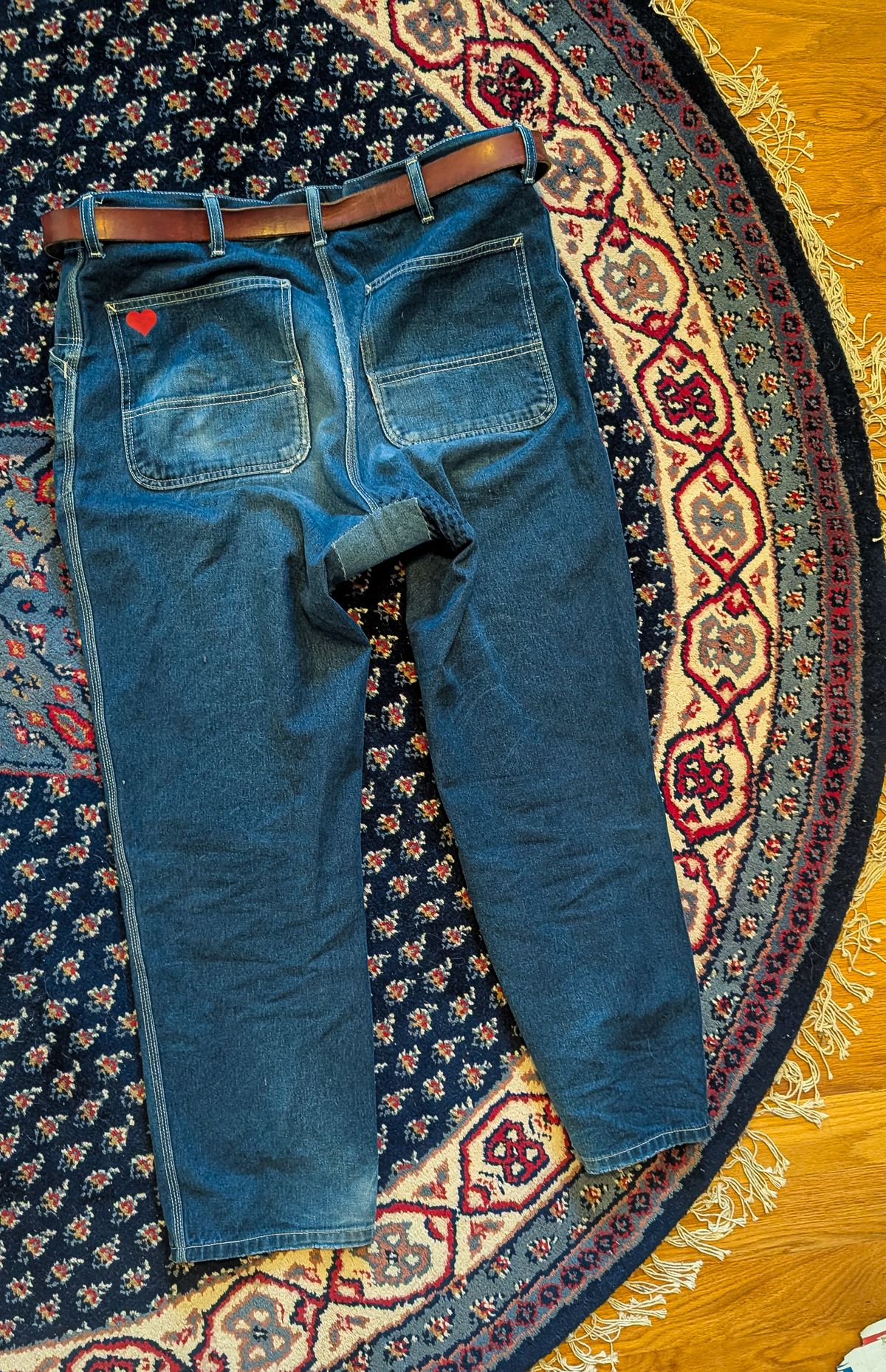 Photo by prospect_joe on March 2, 2026 of the Carhartt Simple Pant in 11.25 oz Norco Rigid denim.