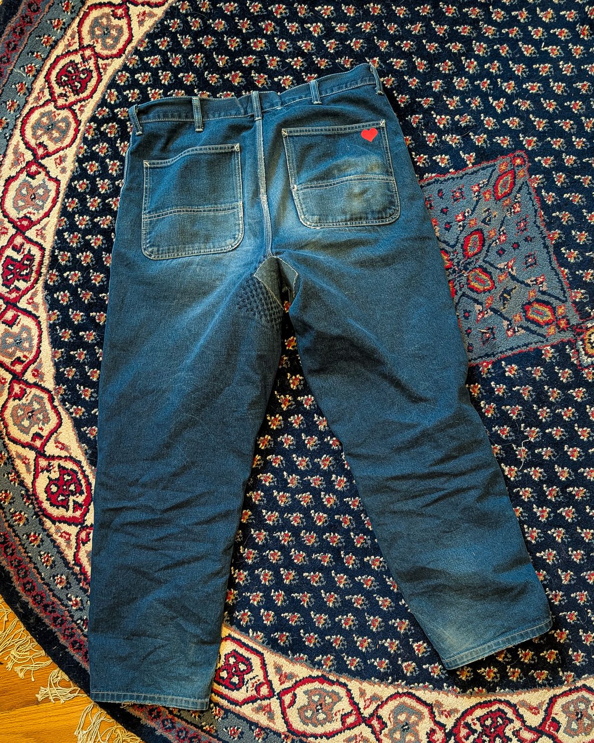 Photo by prospect_joe on April 7, 2026 of the Carhartt Simple Pant in 11.25 oz Norco Rigid denim.