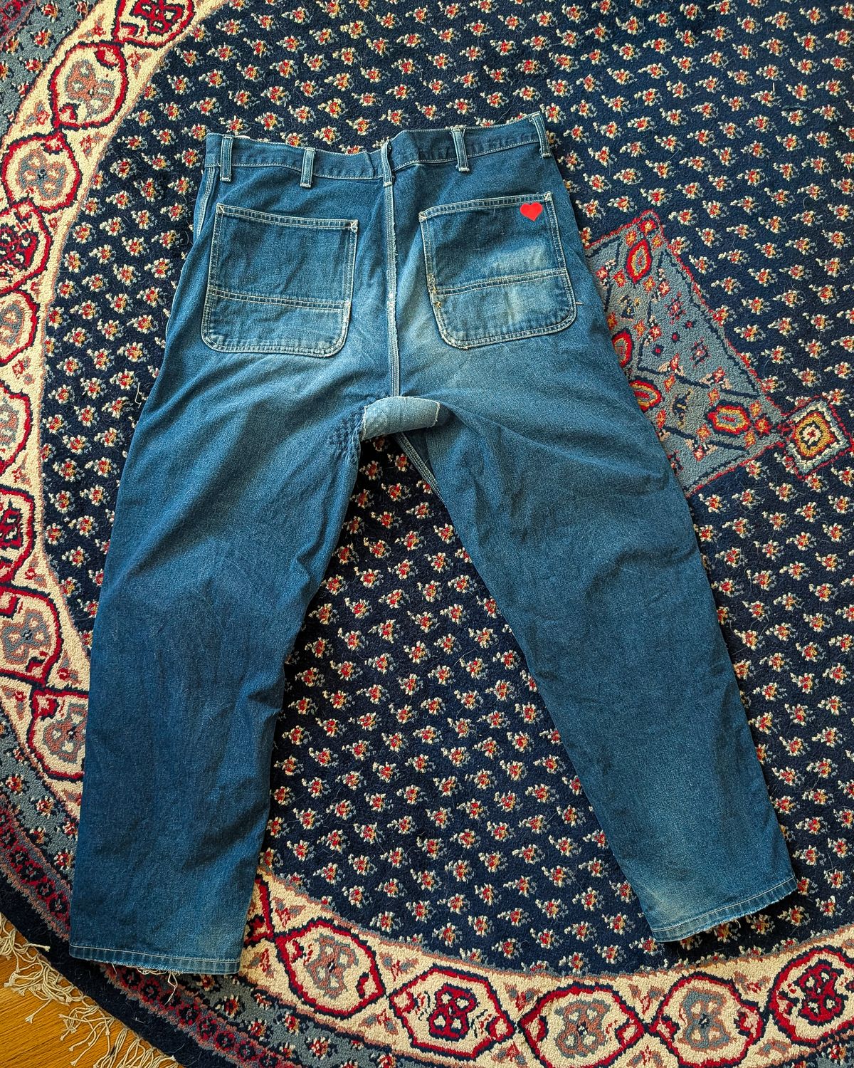 Photo by prospect_joe on April 29, 2026 of the Carhartt Simple Pant in 11.25 oz Norco Rigid denim.