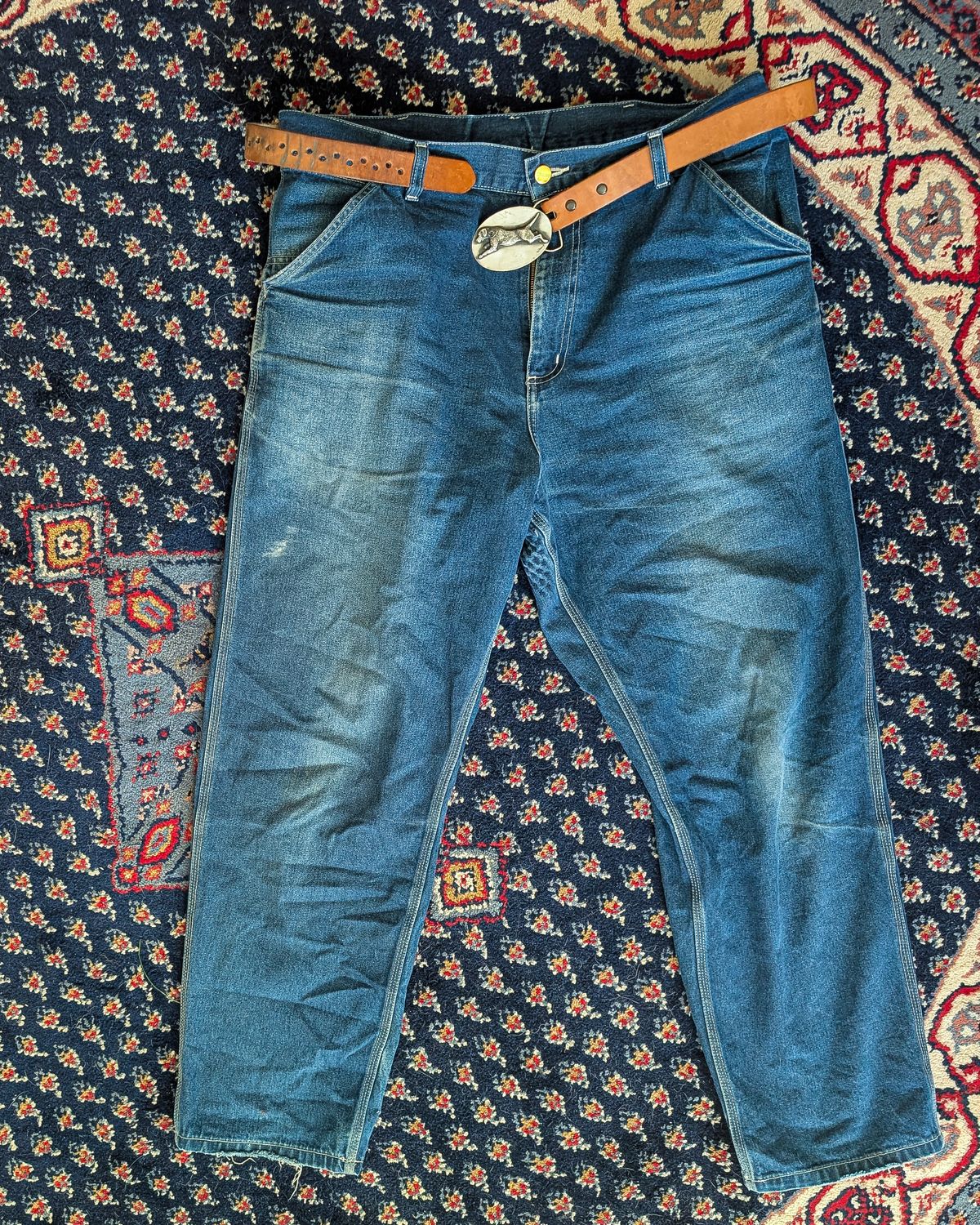 Photo by prospect_joe on June 1, 2026 of the Carhartt Simple Pant in 11.25 oz Norco Rigid denim.
