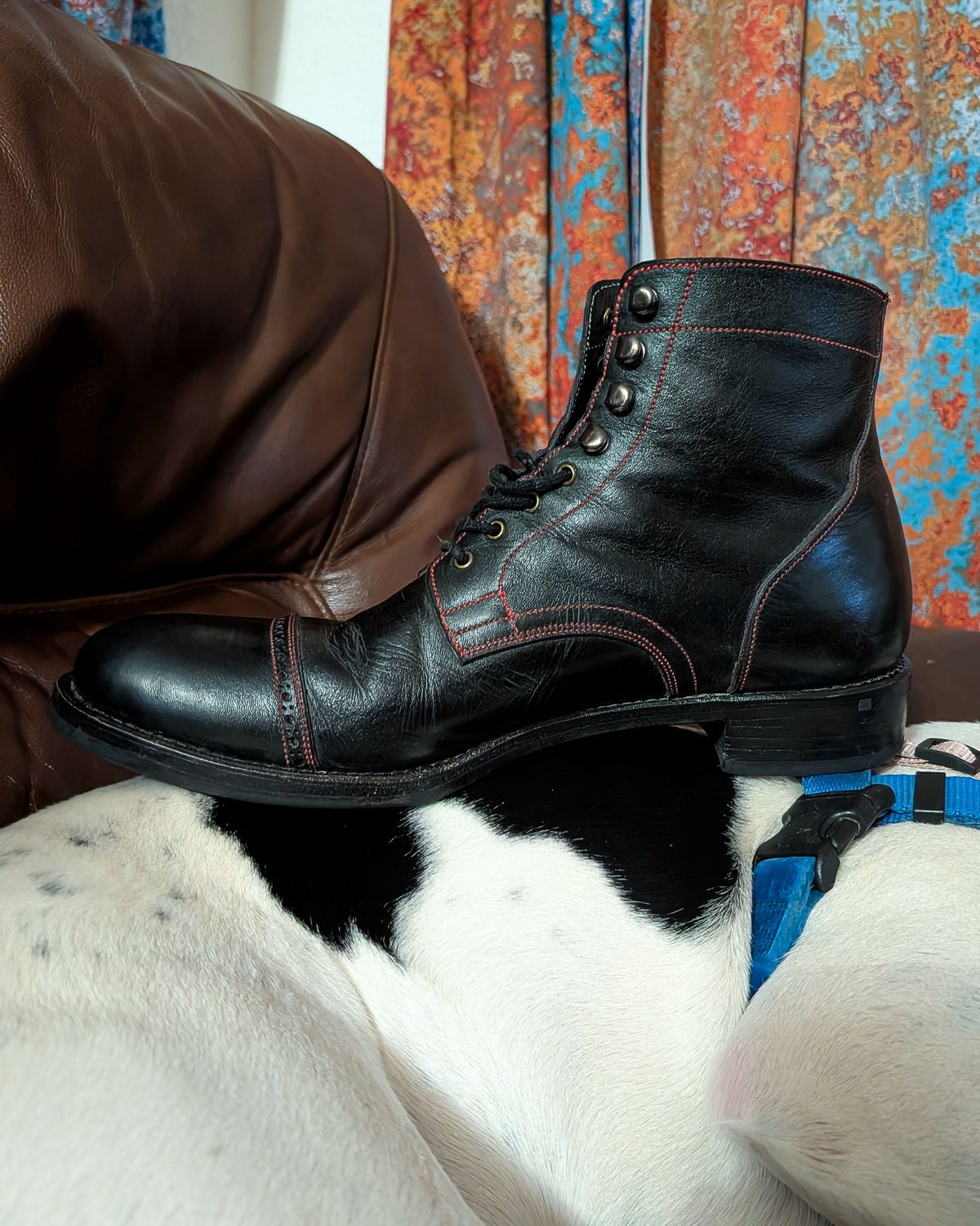 Photo by prospect_joe on April 22, 2026 of the K.M.P.T Shoemaker Service Boot in Black Kangaroo.