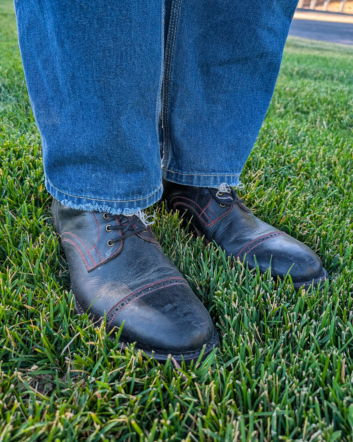 Photo by prospect_joe on July 8, 2026 of the K.M.P.T Shoemaker Service Boot in Black Kangaroo.