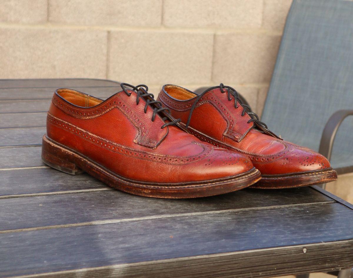 Photo by prospect_joe on June 29, 2024 of the Florsheim Imperial Kenmoor 93602 in Hand Stained Brown.