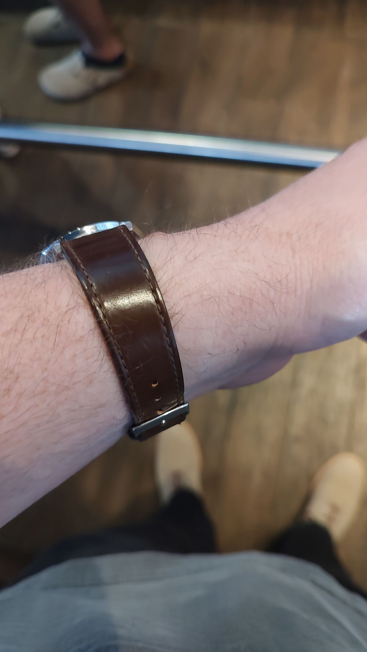 Photo by prospect_joe on April 19, 2024 of the Fluco Unknown Model in Unknown Leather.