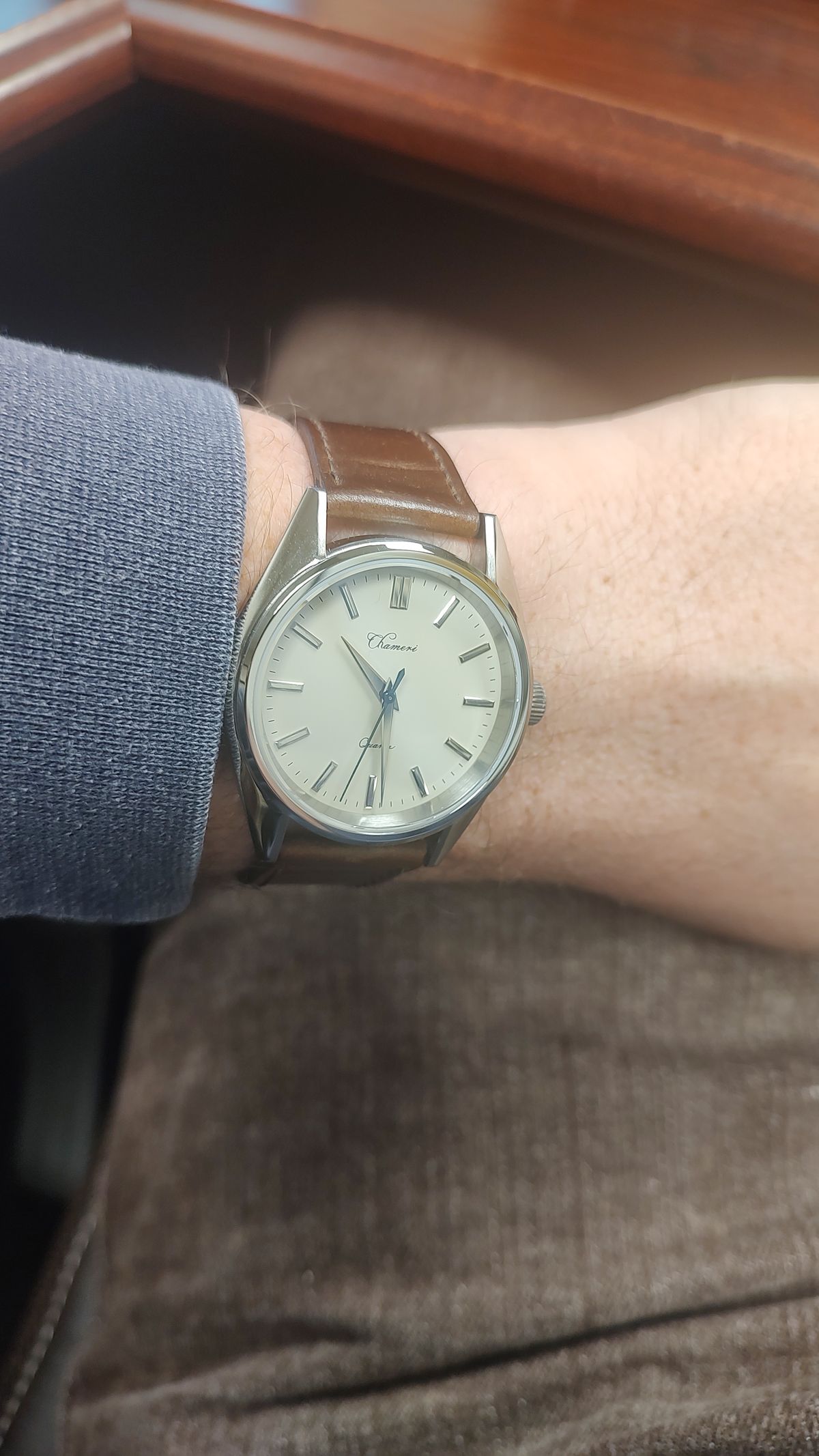 Photo by prospect_joe on March 29, 2024 of the Fluco Unknown Model in Unknown Leather.