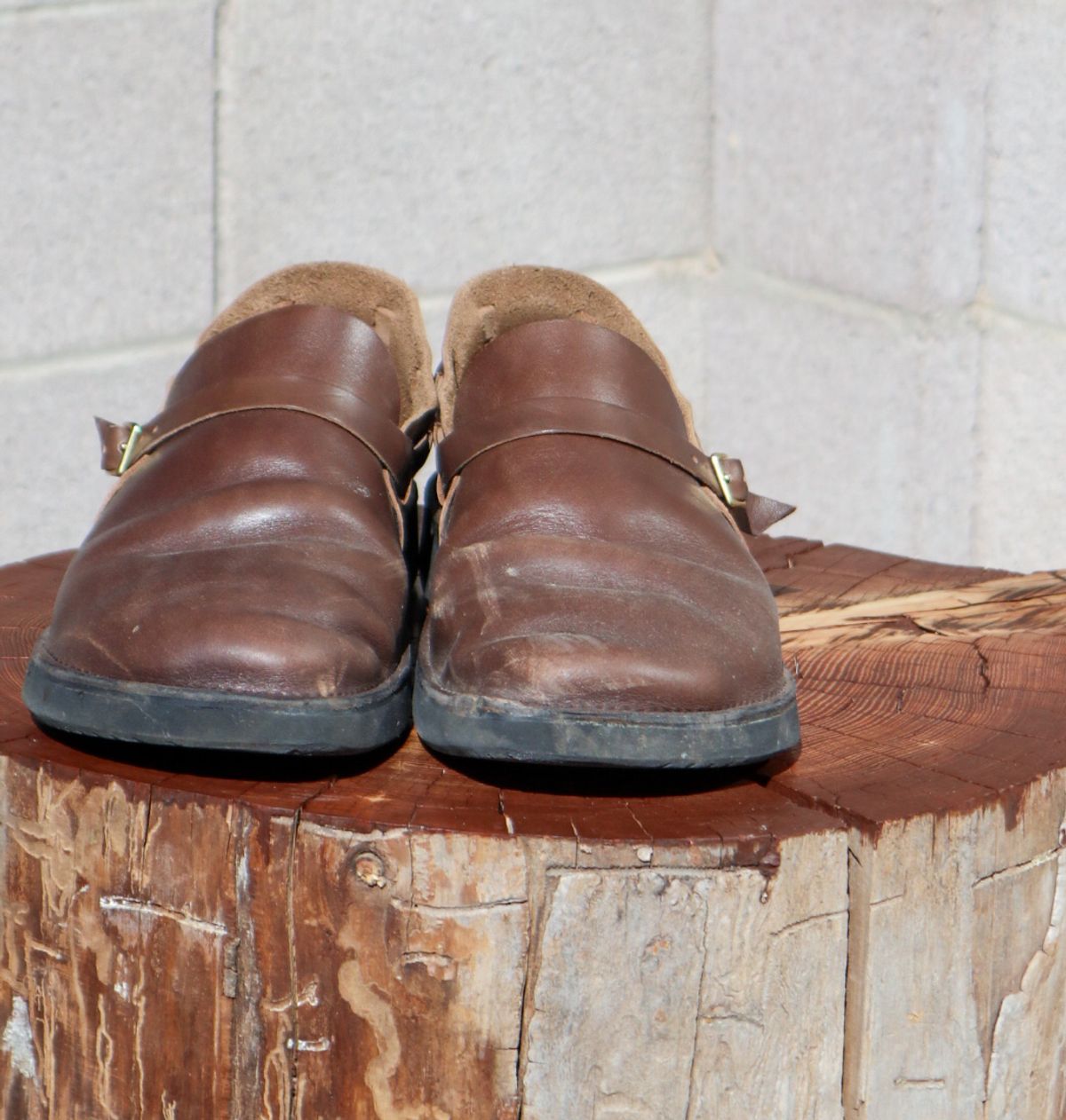 Photo by prospect_joe on August 25, 2024 of the Aurora Shoe Co. Middle English in Horween Olive Chromexcel.