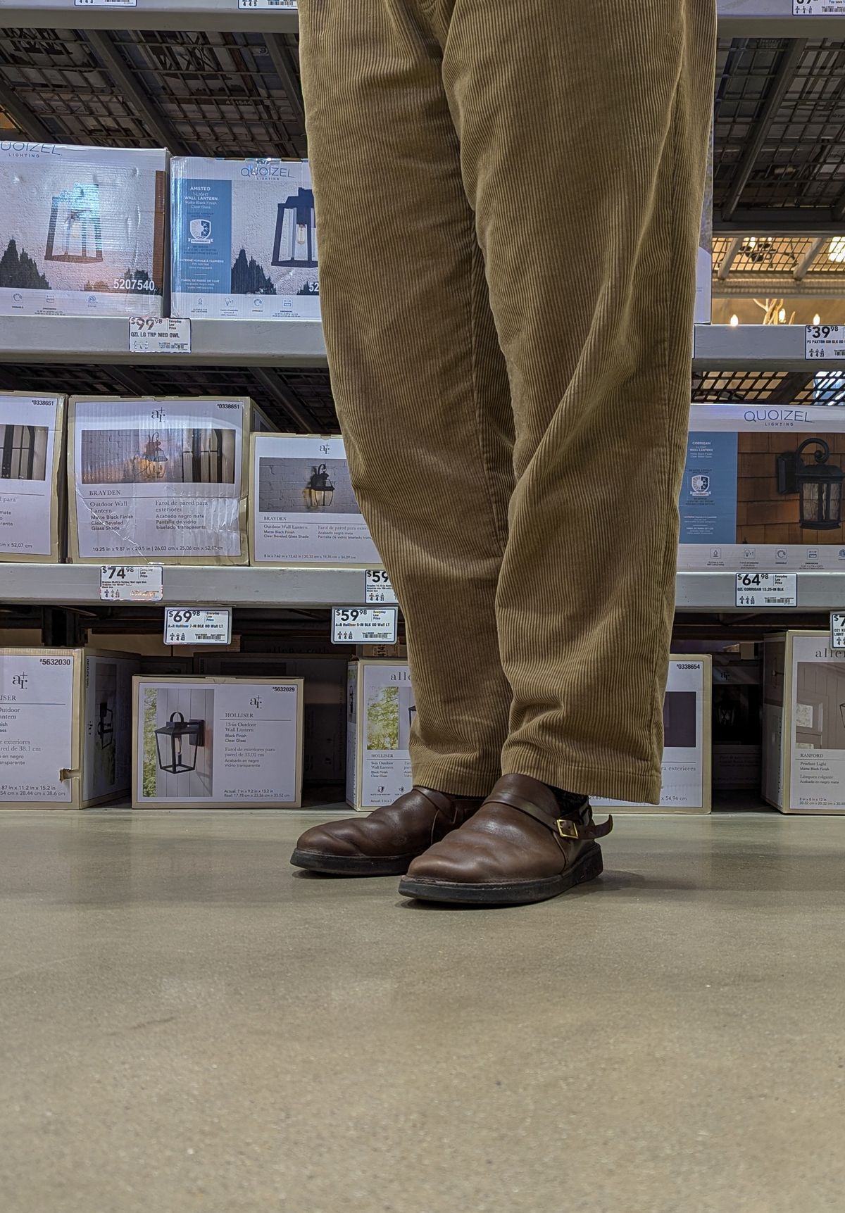 Photo by prospect_joe on December 26, 2024 of the Aurora Shoe Co. Middle English in Horween Olive Chromexcel.