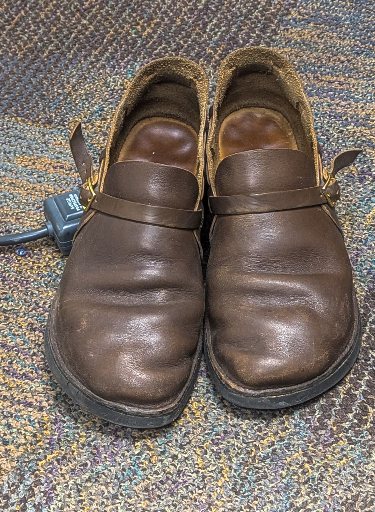 Photo by prospect_joe on February 1, 2025 of the Aurora Shoe Co. Middle English in Horween Olive Chromexcel.