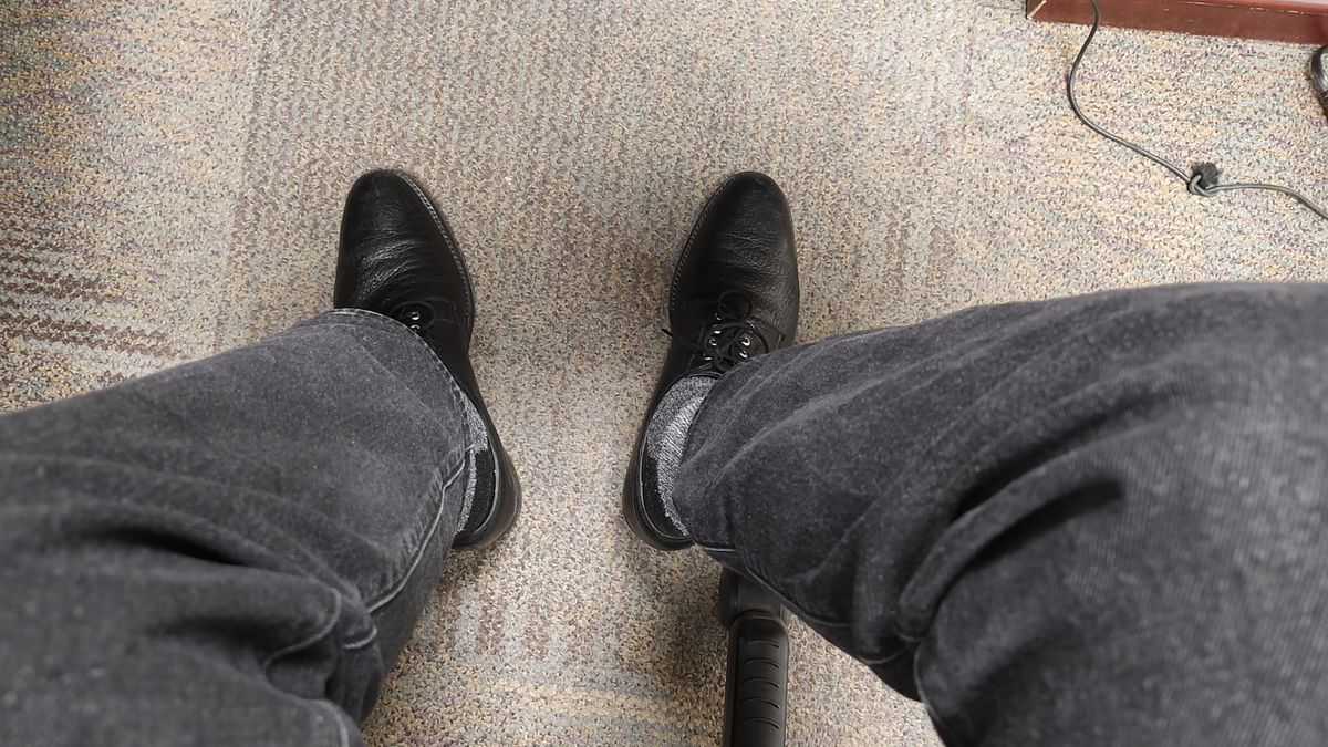 Photo by prospect_joe on May 17, 2024 of the Gravati Plain Toe Blucher in Black Peccary.