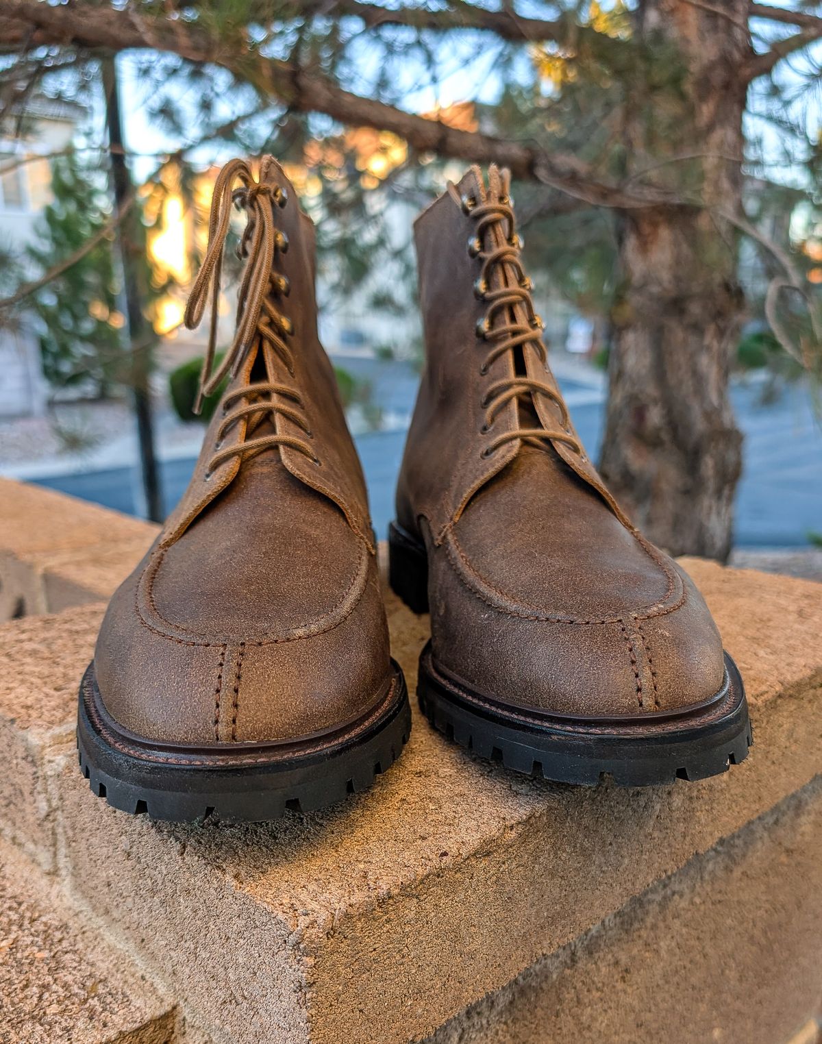 Photo by prospect_joe on November 2, 2025 of the Crockett & Jones Shannon in Crockett & Jones / Natural Rough Out Suede.