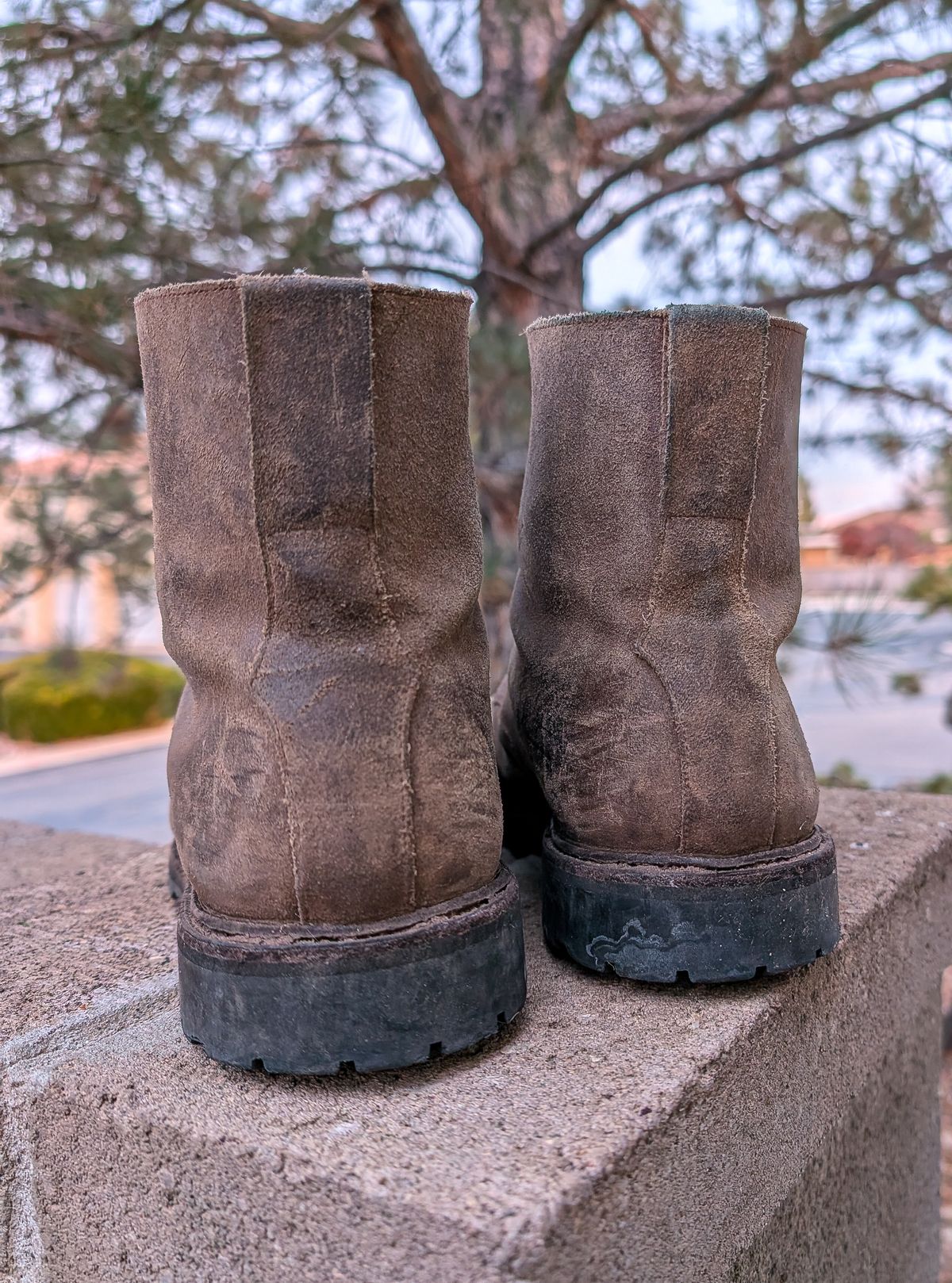 Photo by prospect_joe on December 2, 2025 of the Crockett & Jones Shannon in Crockett & Jones / Natural Rough Out Suede.