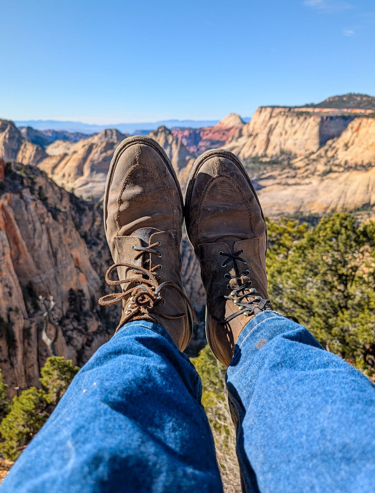 Photo by prospect_joe on December 16, 2025 of the Crockett & Jones Shannon in Crockett & Jones / Natural Rough Out Suede.