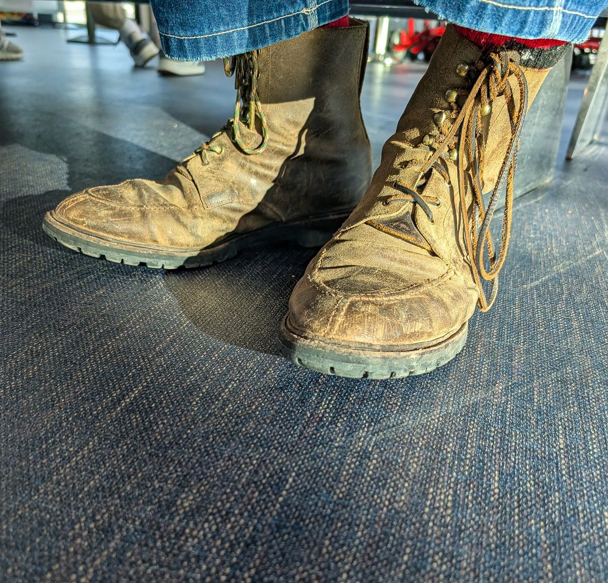 Photo by prospect_joe on December 21, 2025 of the Crockett & Jones Shannon in Crockett & Jones / Natural Rough Out Suede.