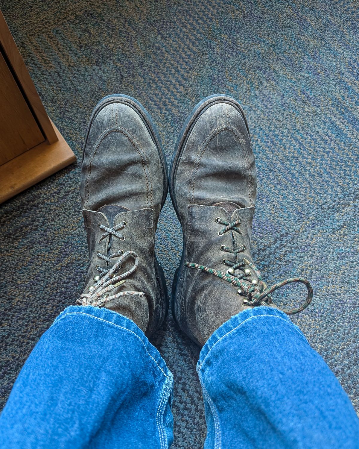 Photo by prospect_joe on February 27, 2026 of the Crockett & Jones Shannon in Crockett & Jones / Natural Rough Out Suede.