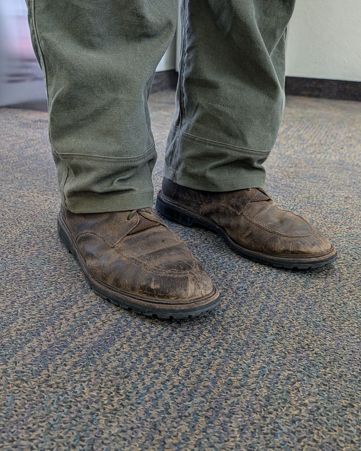 Photo by prospect_joe on March 7, 2026 of the Crockett & Jones Shannon in Crockett & Jones / Natural Rough Out Suede.