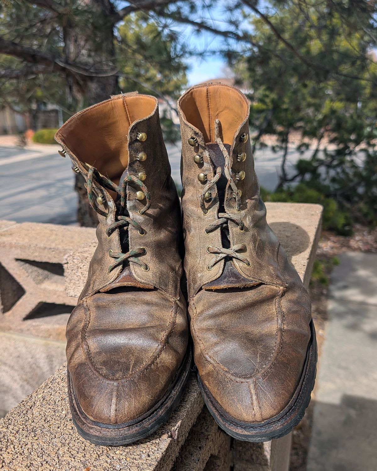 Photo by prospect_joe on March 10, 2026 of the Crockett & Jones Shannon in Crockett & Jones / Natural Rough Out Suede.