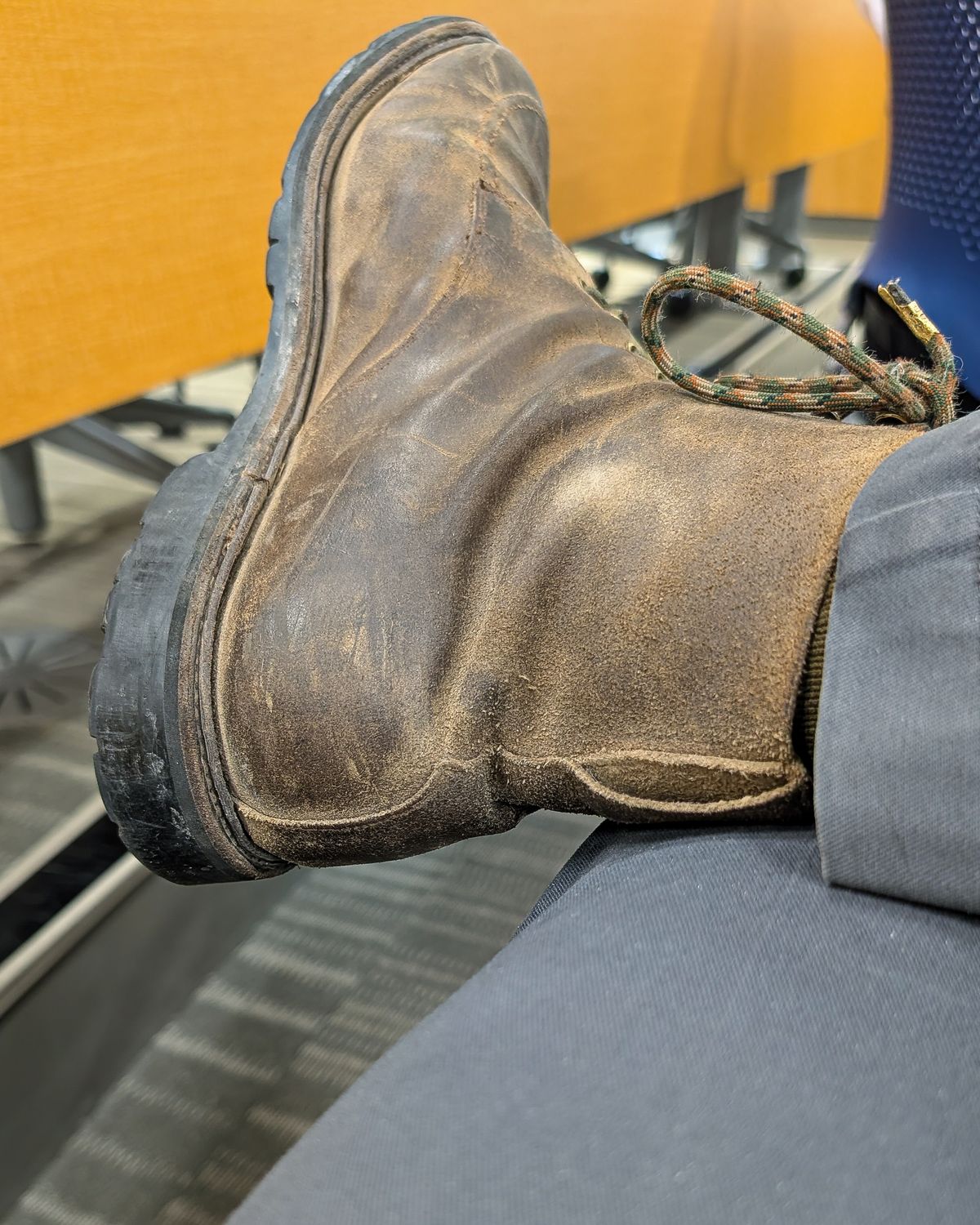 Photo by prospect_joe on March 21, 2026 of the Crockett & Jones Shannon in Crockett & Jones / Natural Rough Out Suede.