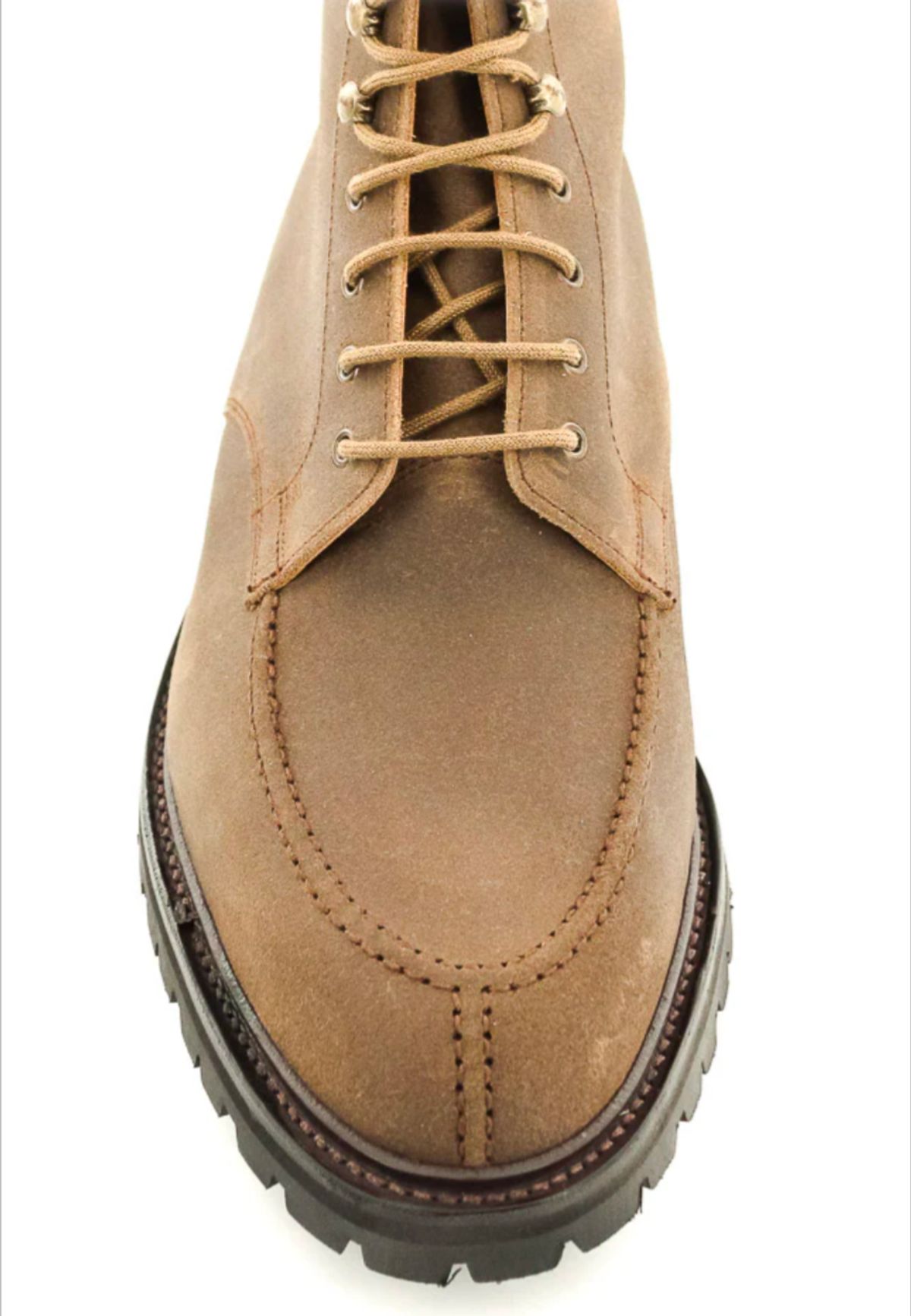 Photo by prospect_joe on June 29, 2025 of the Crockett & Jones Shannon in Horween Natural Chromexcel Roughout.