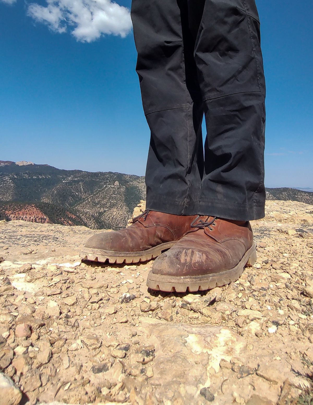 Photo by prospect_joe on September 7, 2024 of the Grant Stone Edward Boot in Incas Rust Kangaroo.