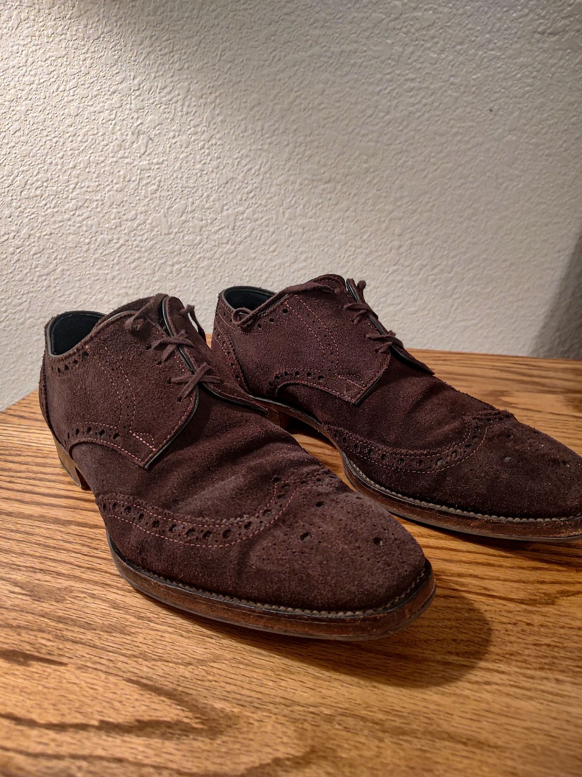 Photo by prospect_joe on September 24, 2023 of the The Last Shoemaker Boston in Brown Suede.