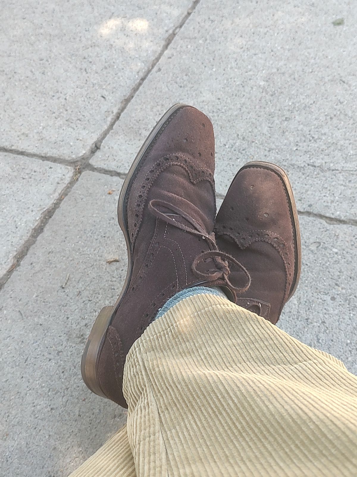 Photo by prospect_joe on July 2, 2024 of the The Last Shoemaker Boston in Brown Suede.