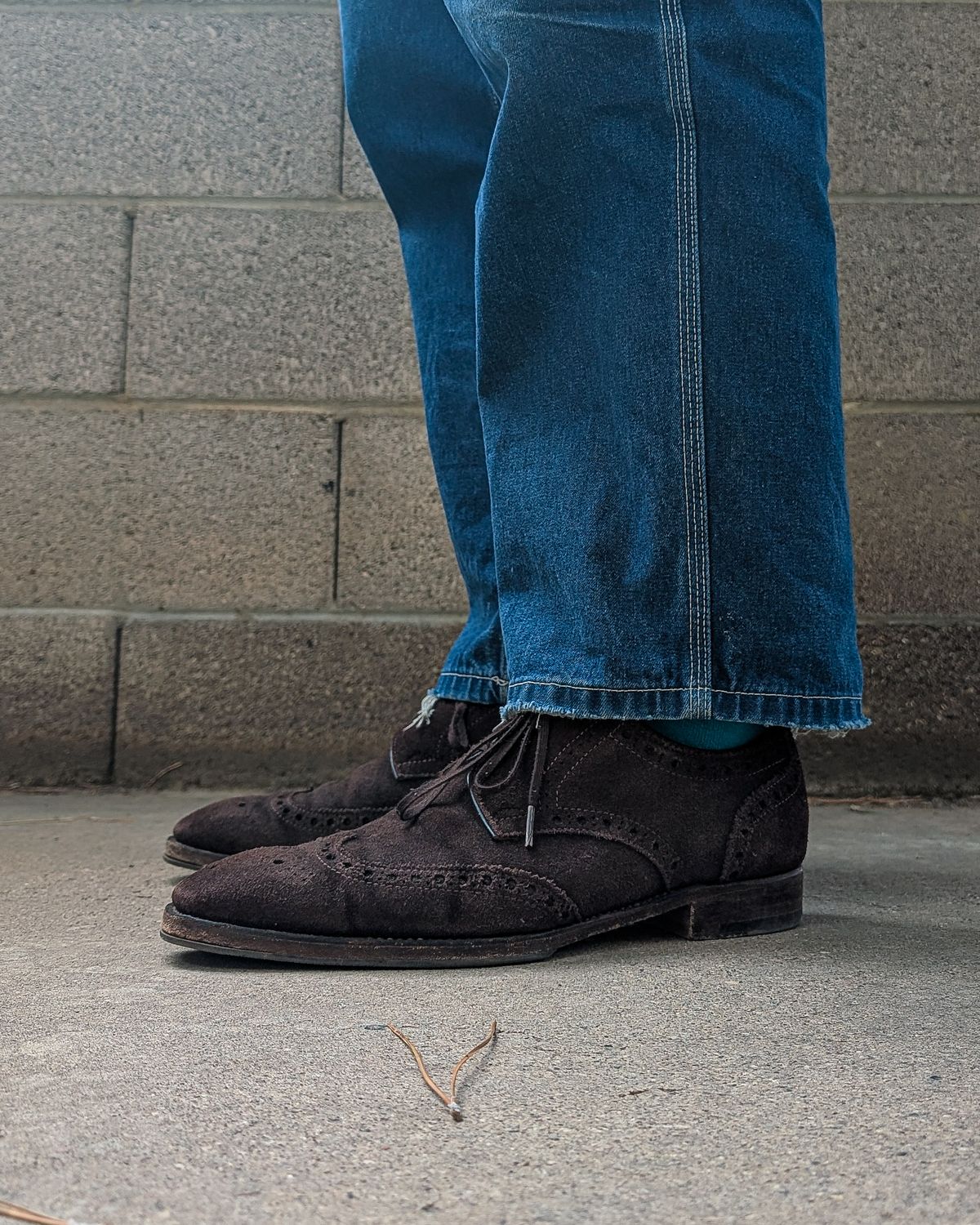 Photo by prospect_joe on May 19, 2026 of the The Last Shoemaker Boston in Brown Suede.