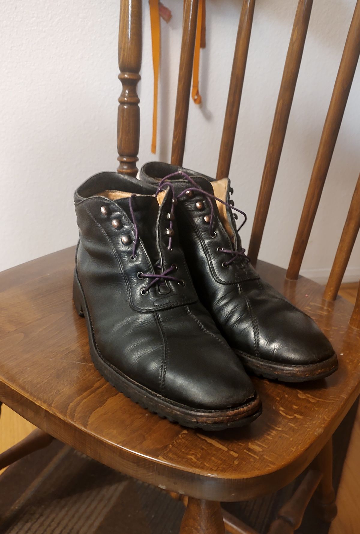 Photo by prospect_joe on February 26, 2024 of the Gravati Alpine Boots in Black Calf.