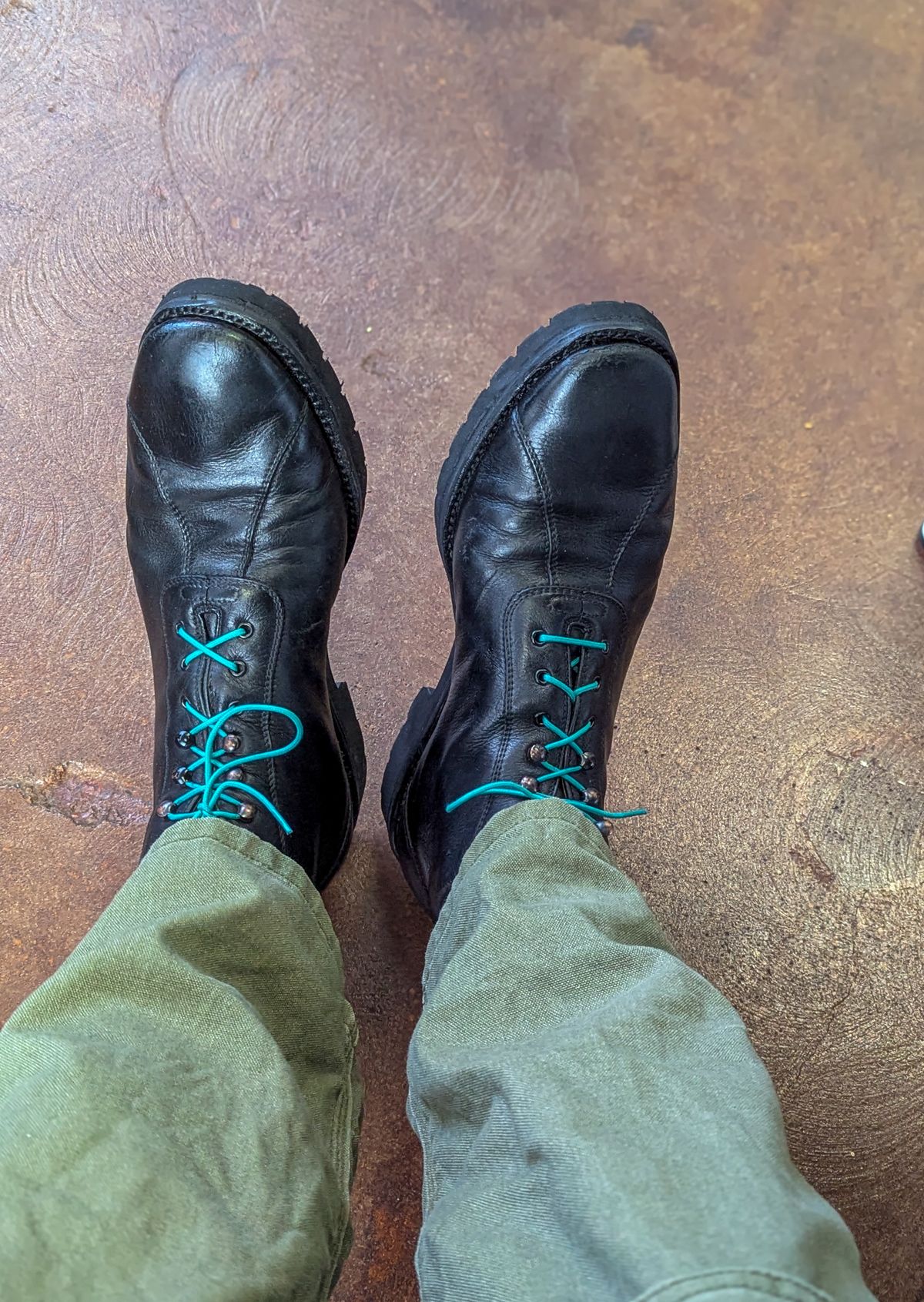 Photo by prospect_joe on March 21, 2025 of the Gravati Alpine Boots in Black Calf.