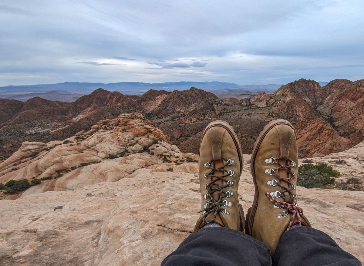 Photo by prospect_joe on November 2, 2024 of the Grenson Bobby in Light-Tan Suede & Ginger Nubuck.