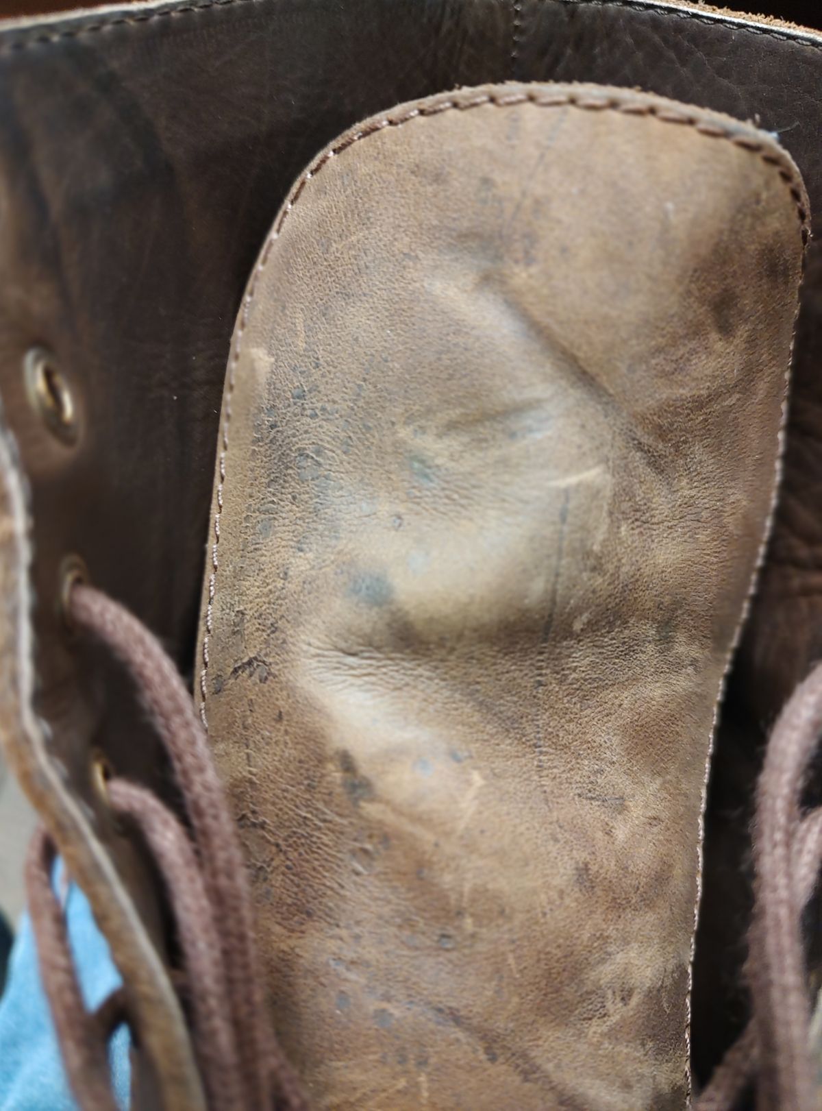 Photo by prospect_joe on October 3, 2022 of the Blkbrd Shoemaker Luchador Service Boot in Unknown Leather.