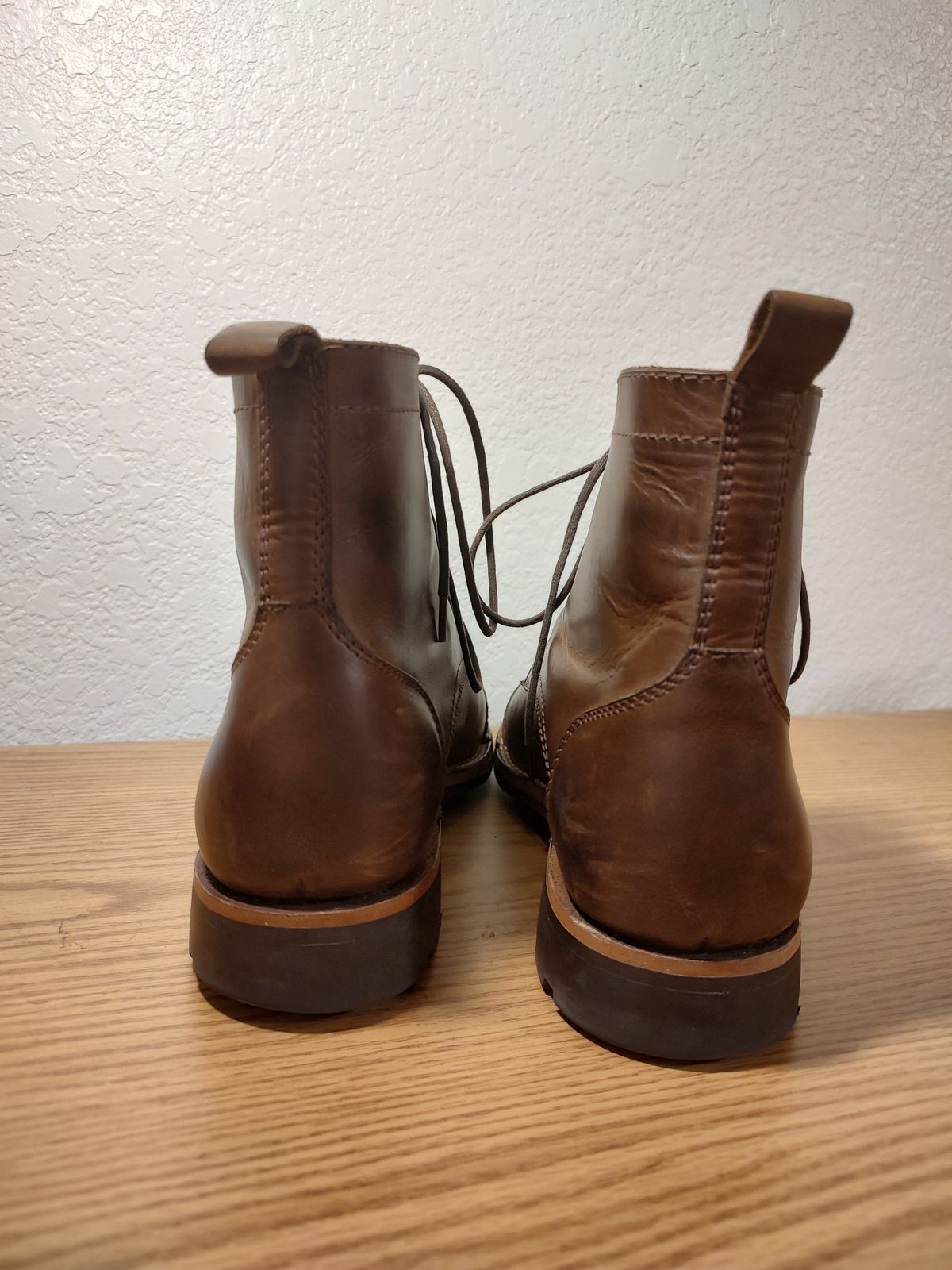 Photo by prospect_joe on November 1, 2022 of the Blkbrd Shoemaker Luchador Service Boot in Unknown Leather.
