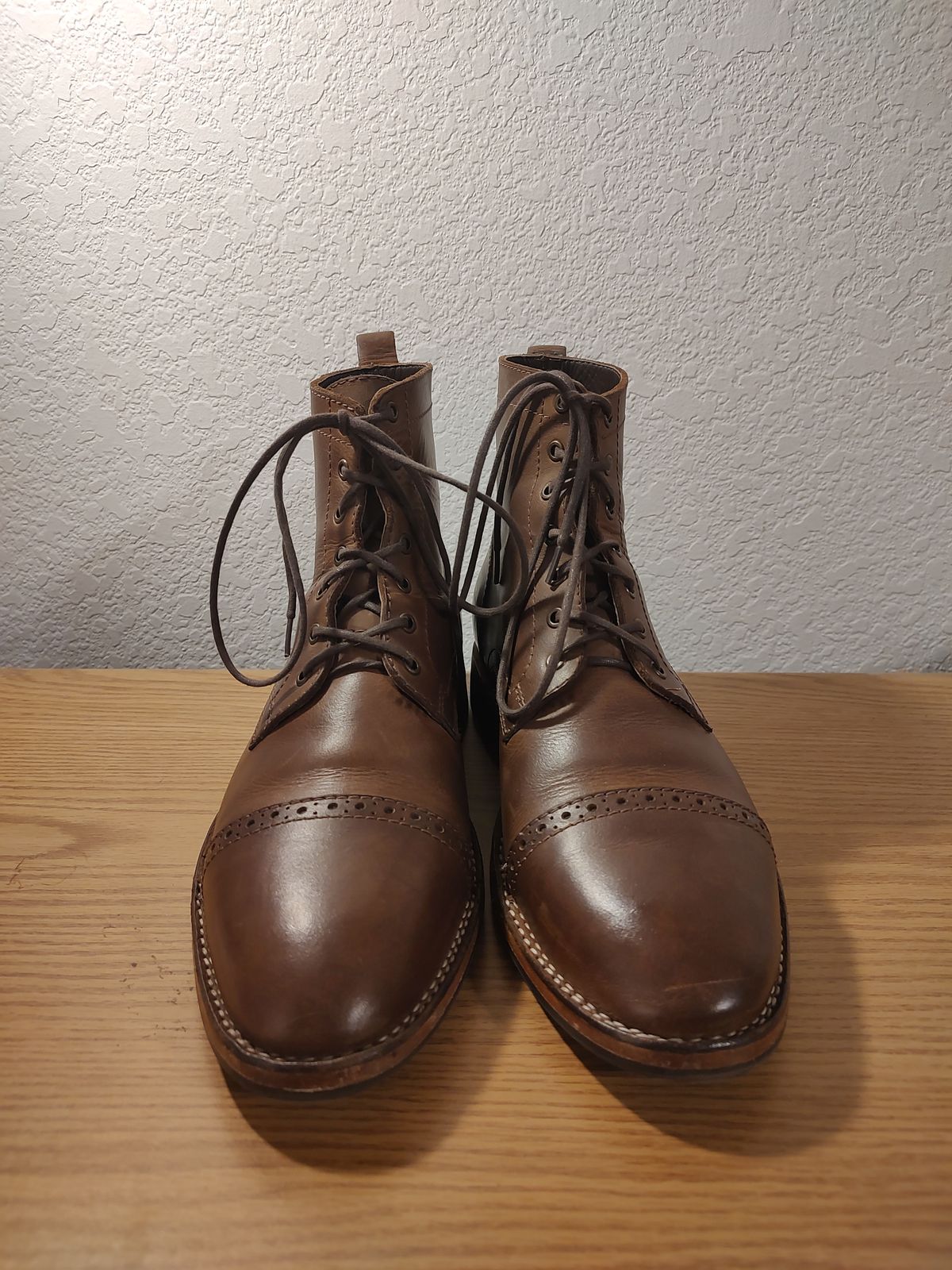 Photo by prospect_joe on November 1, 2022 of the Blkbrd Shoemaker Luchador Service Boot in Unknown Leather.