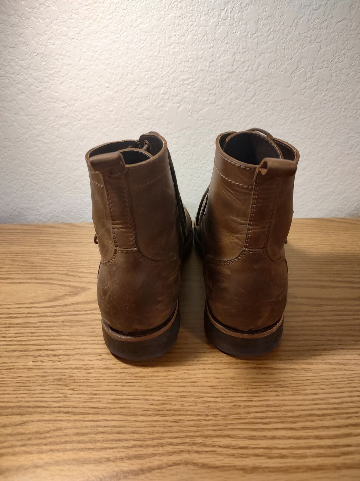 Photo by prospect_joe on December 3, 2022 of the Blkbrd Shoemaker Luchador Service Boot in Unknown Leather.