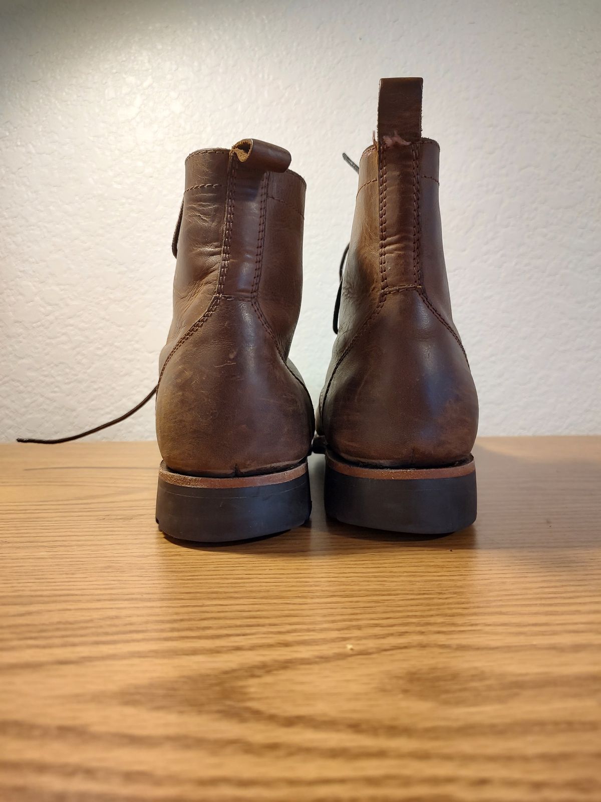 Photo by prospect_joe on January 2, 2023 of the Blkbrd Shoemaker Luchador Service Boot in Unknown Leather.