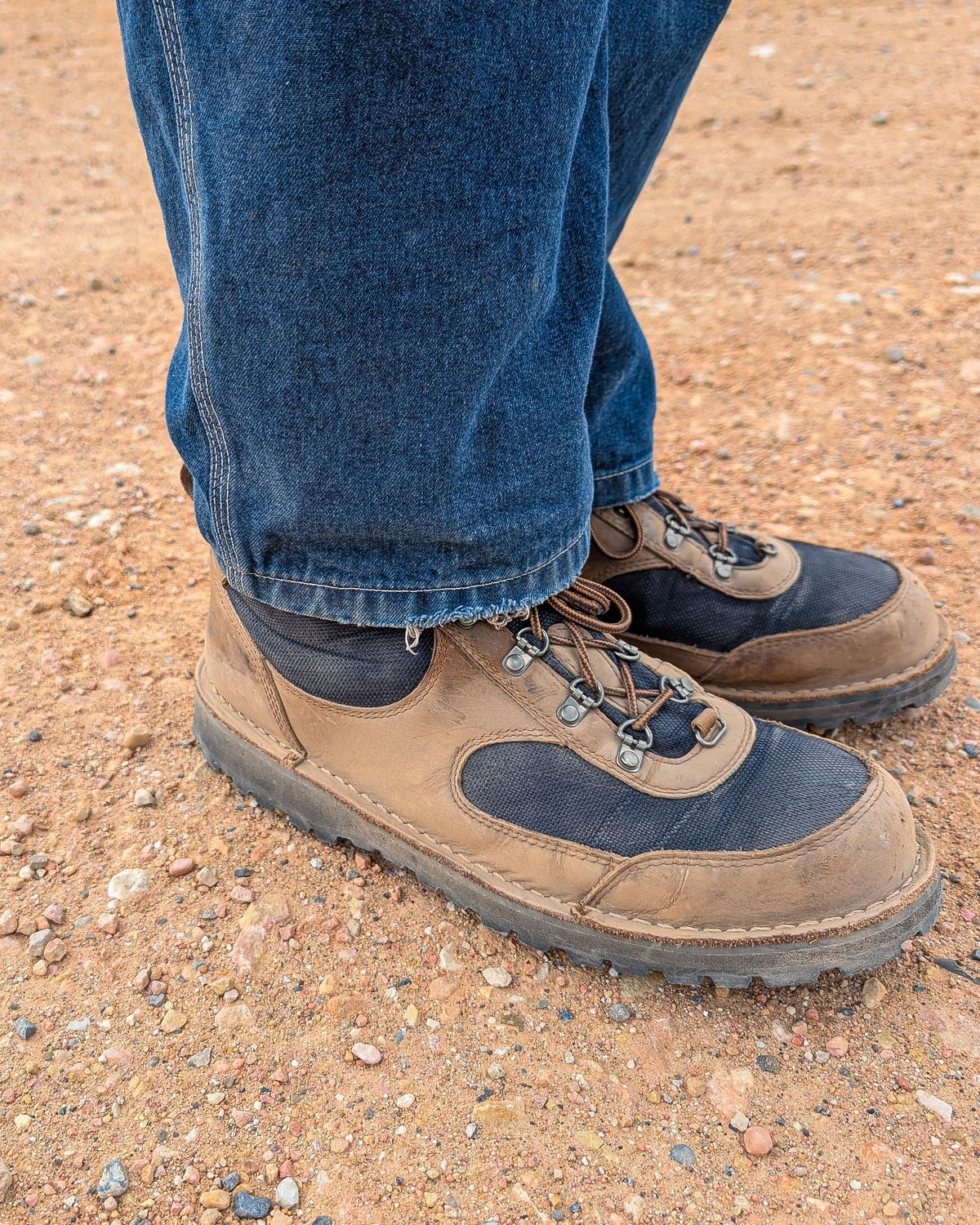 Photo by prospect_joe on April 28, 2026 of the Danner Cascade Crest in grizzly brown & ursa blue.
