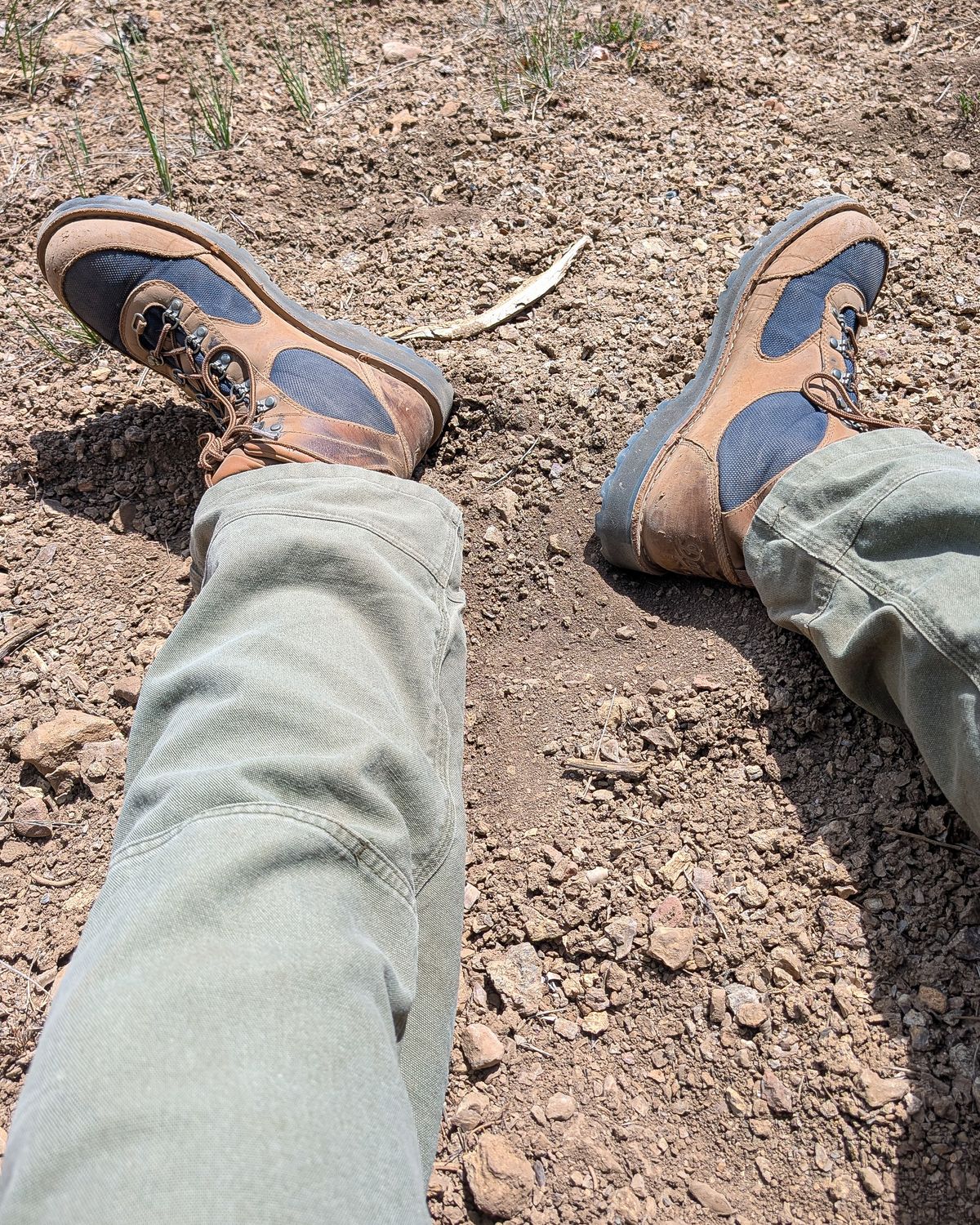 Photo by prospect_joe on May 13, 2026 of the Danner Cascade Crest in grizzly brown & ursa blue.