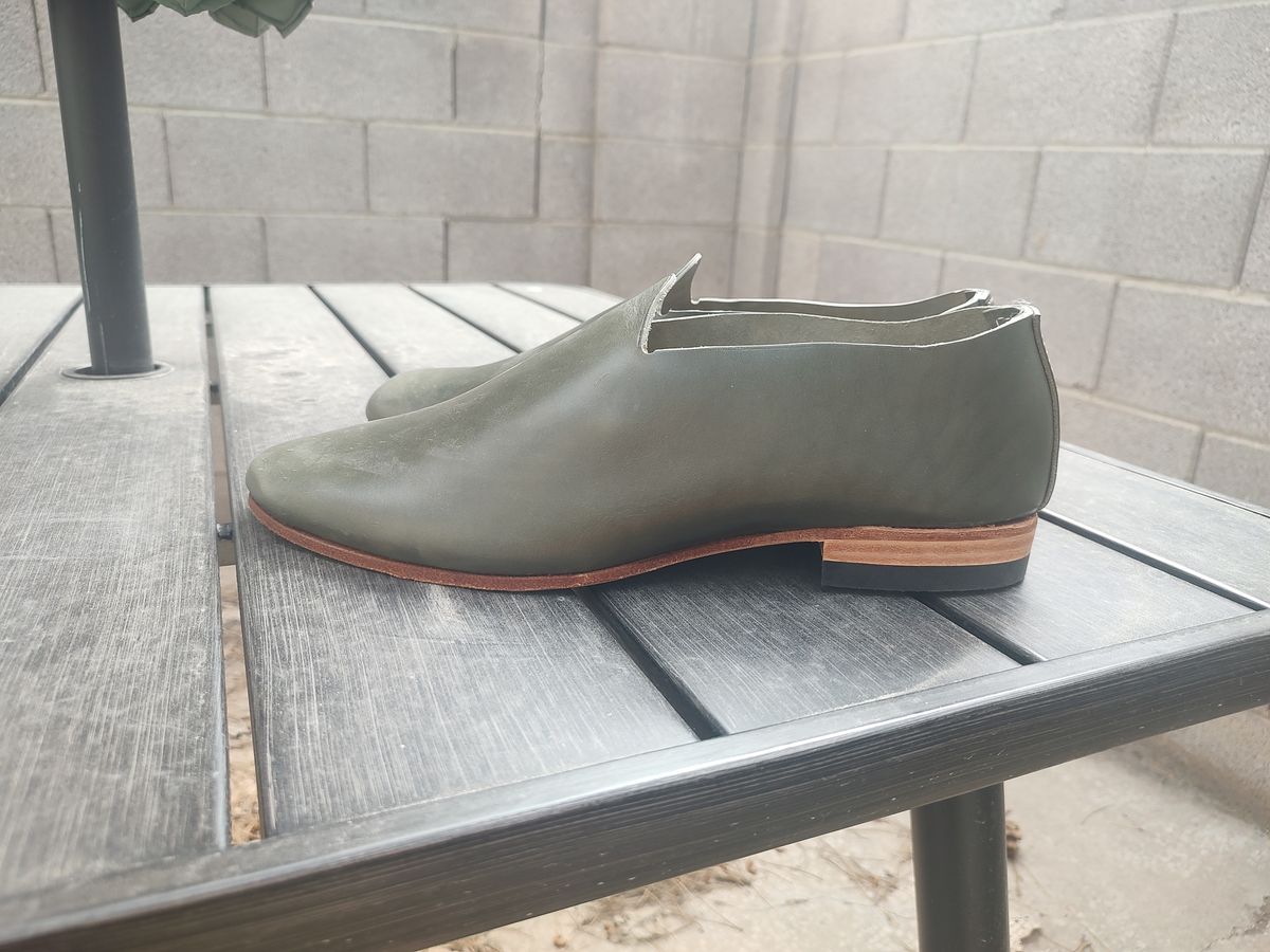 Photo by prospect_joe on July 11, 2024 of the Sunhouse Goods Type 1 Service Boot in Unknown Leather.