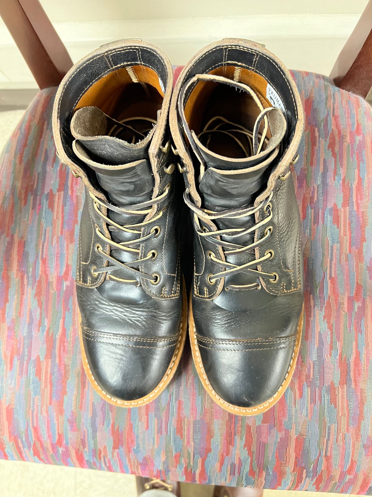 Photo by MrHammett86 on November 9, 2023 of the Truman Unknown Model in Black Teacore.
