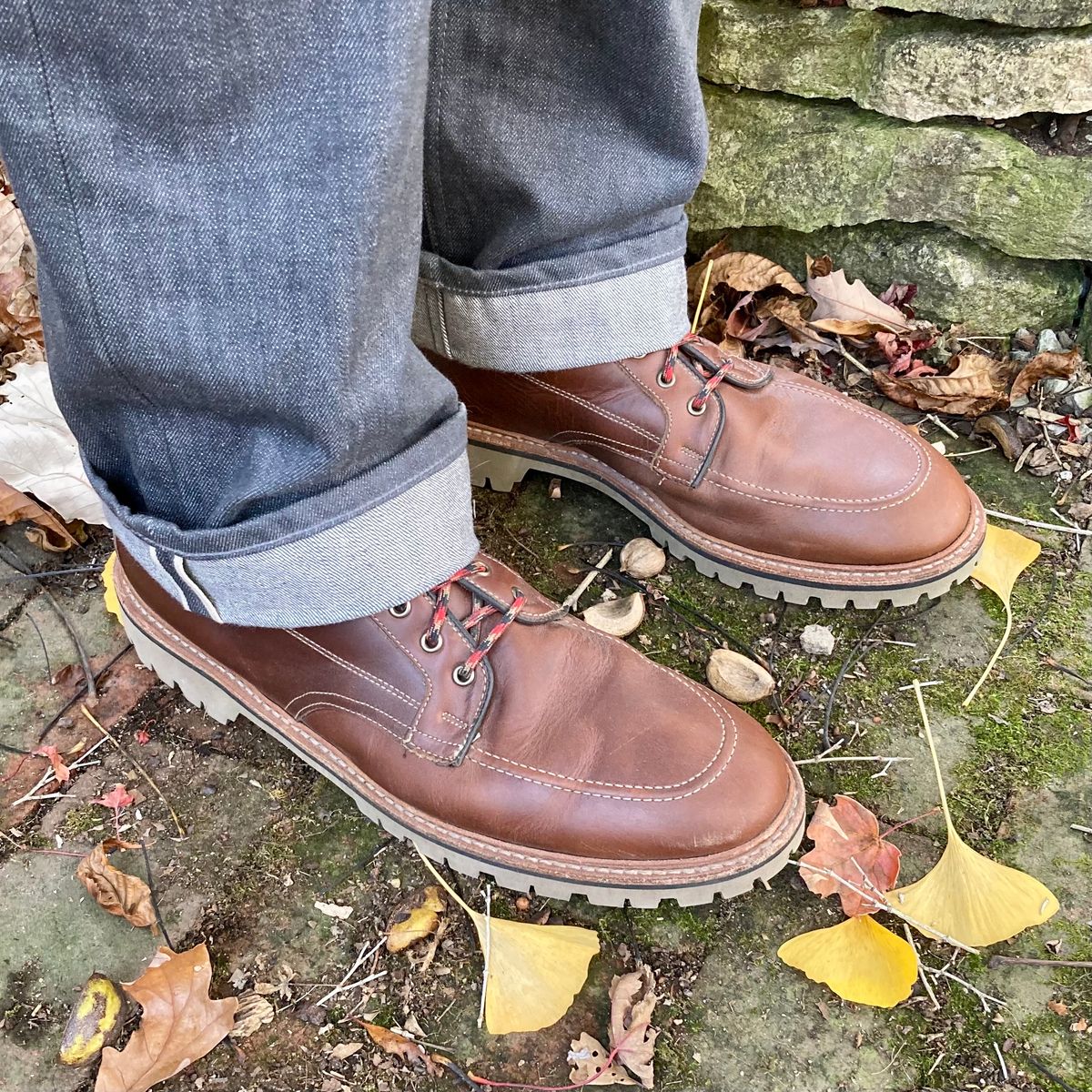 Photo by mreams99 on November 3, 2023 of the Allen Edmonds Freeport in Horween Natural Chromexcel.
