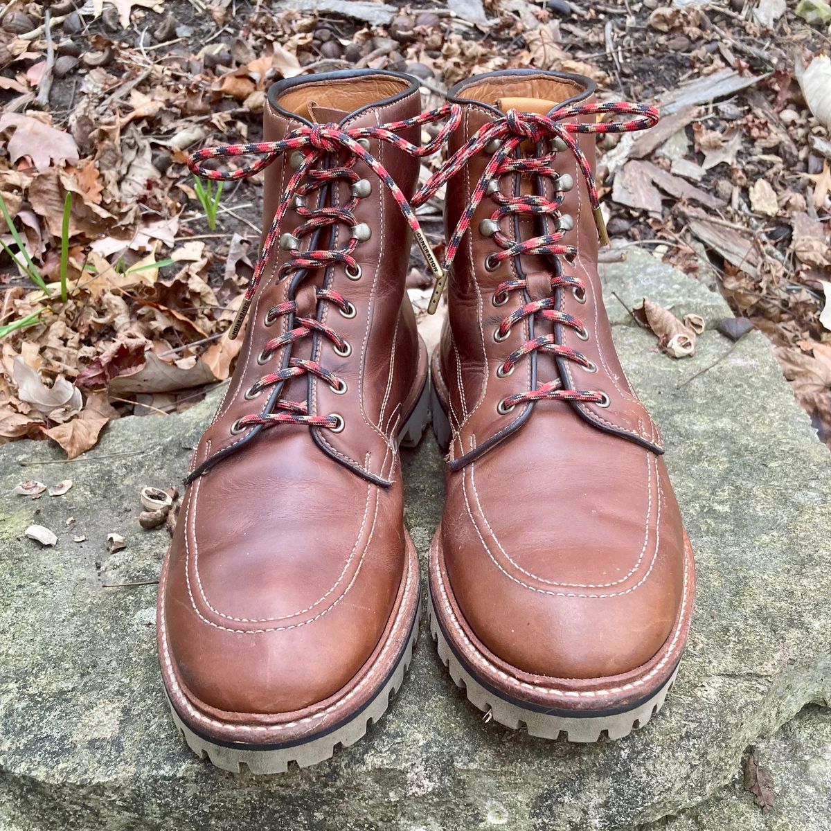 Photo by mreams99 on December 4, 2023 of the Allen Edmonds Freeport in Horween Natural Chromexcel.